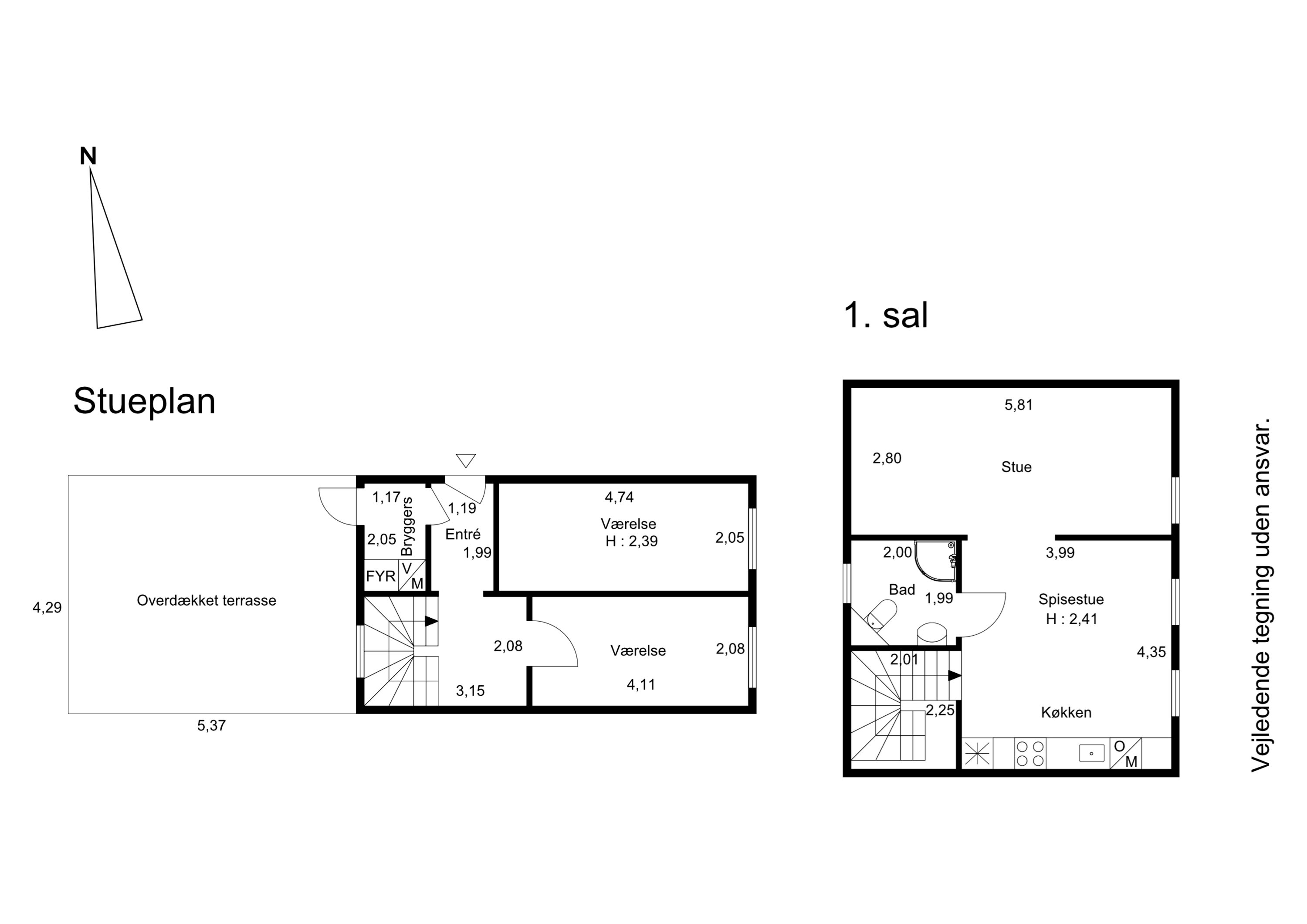 Plantegninger billede af Nyportstræde 3A, Køge, 4600 Køge