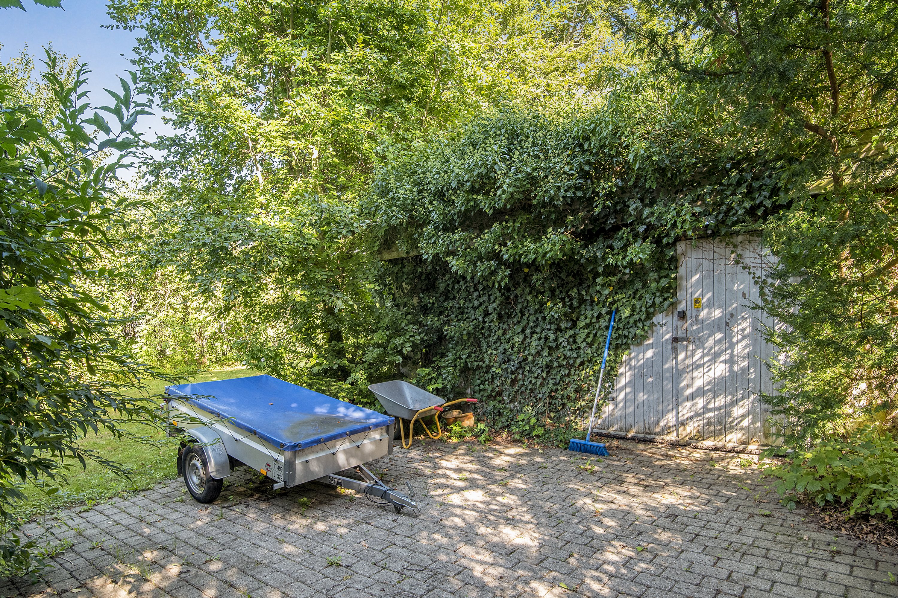 Fremhævet terrasse billede i fuldskærmstilstand. Billede af Odensevej 1, Hjallese, 5260 Odense S