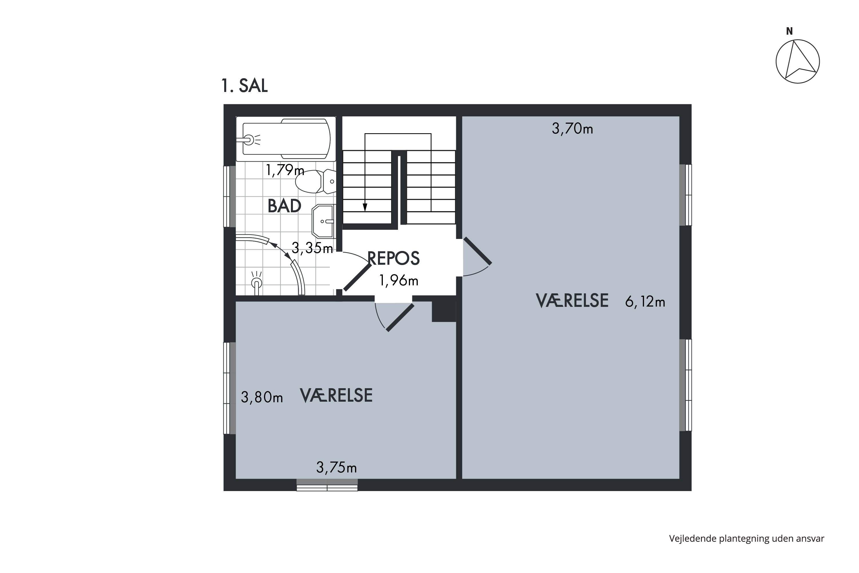 Plantegninger billede af Odensevej 1, Hjallese, 5260 Odense S