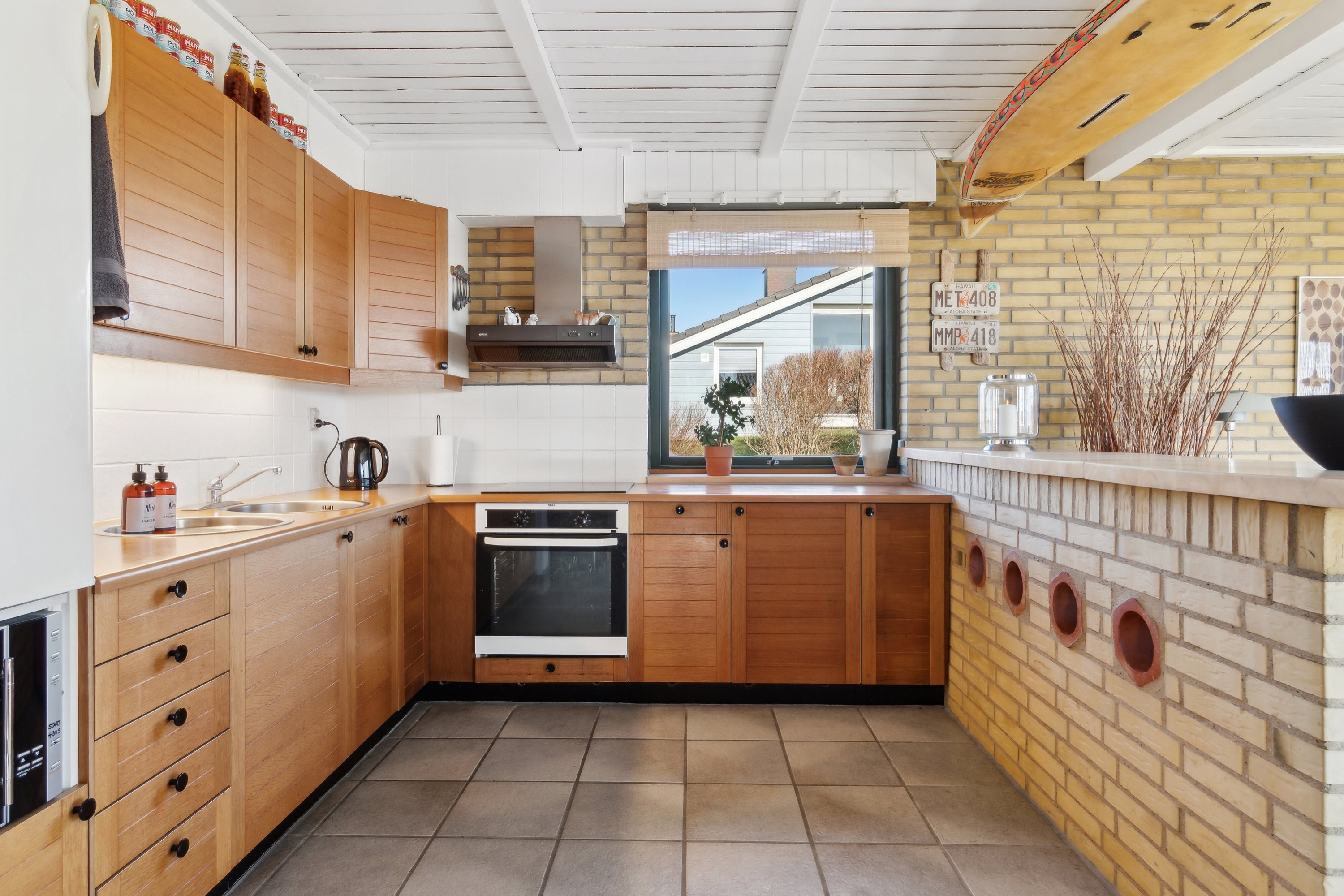 Fremhævet køkken billede i fuldskærmstilstand. Billede af Over Reese 9, Skyum, 7752 Snedsted