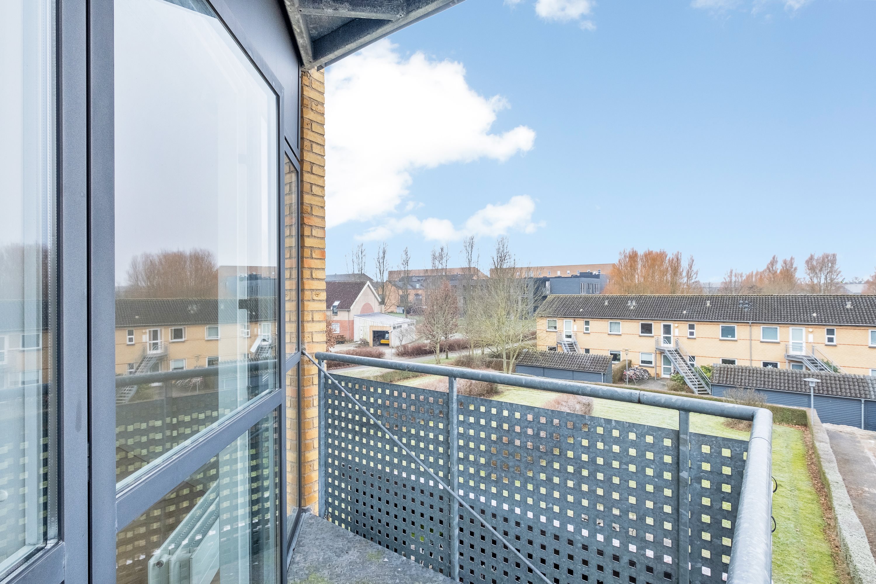 Fremhævet altan billede i fuldskærmstilstand. Billede af Skejbytoften 117, 2. 3., Skejby, 8200 Aarhus N