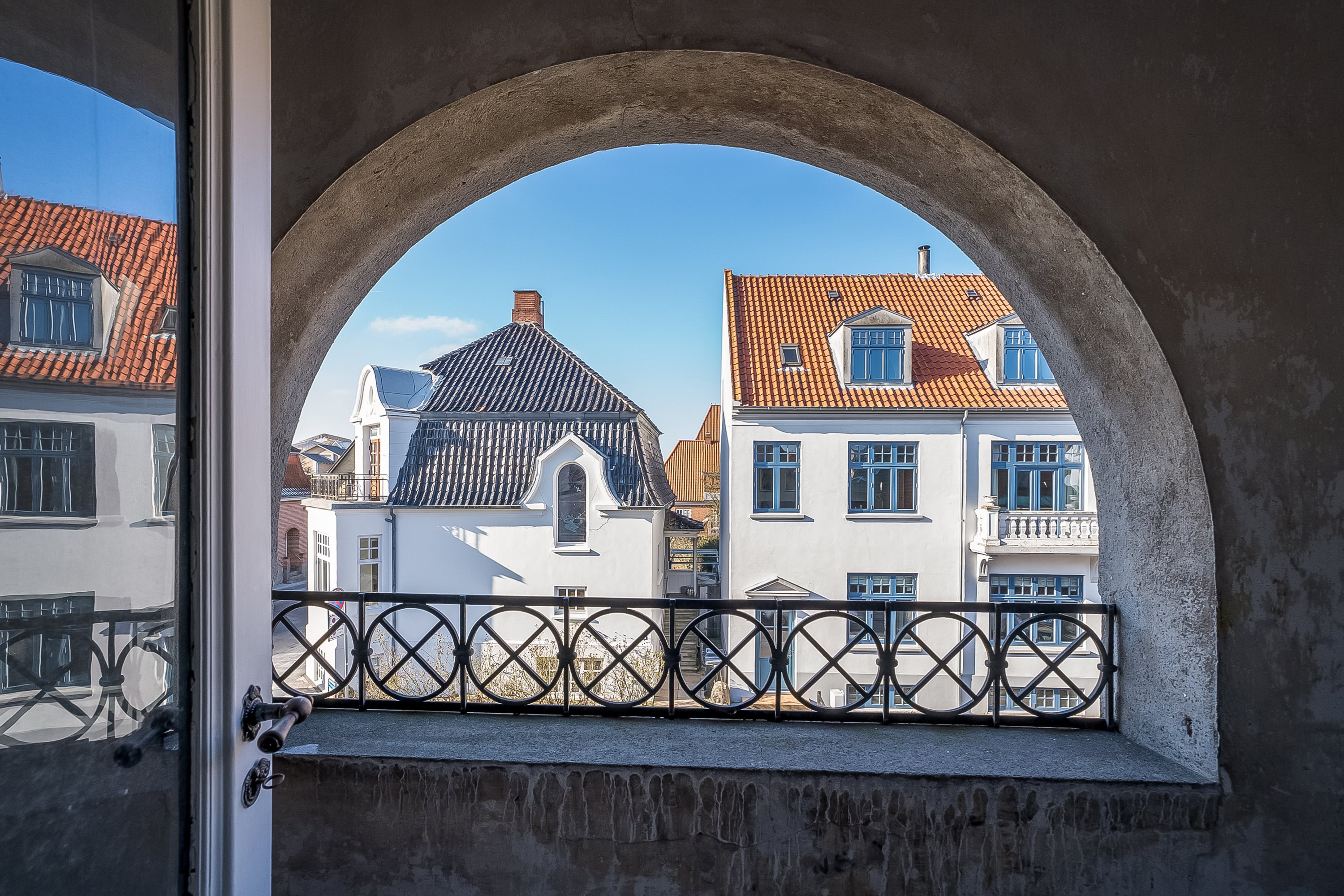 Fremhævet altan billede i fuldskærmstilstand. Billede af Kongensgade 26, 4800 Nykøbing F