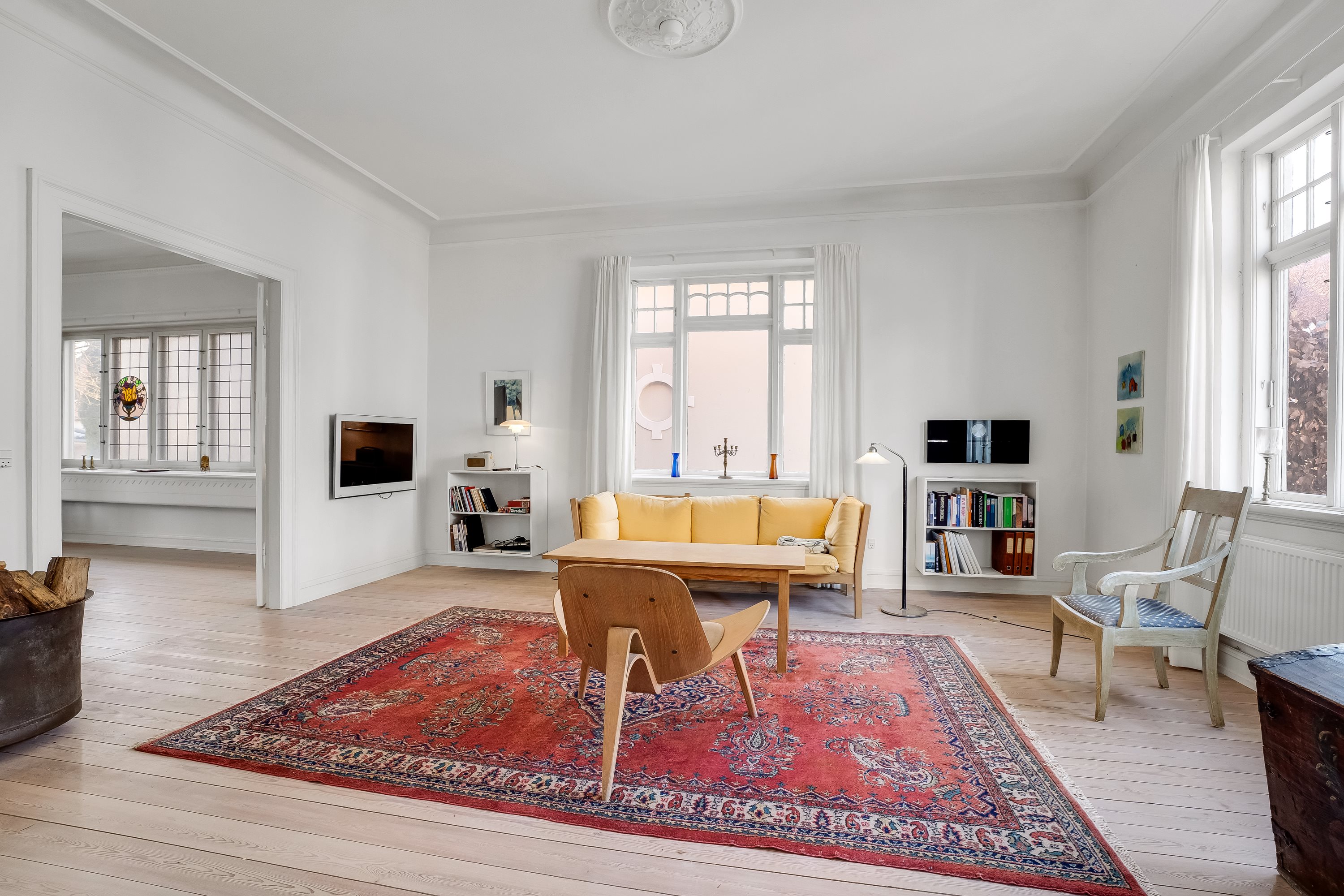 Fremhævet stue billede i fuldskærmstilstand. Billede af Kongensgade 26, 4800 Nykøbing F