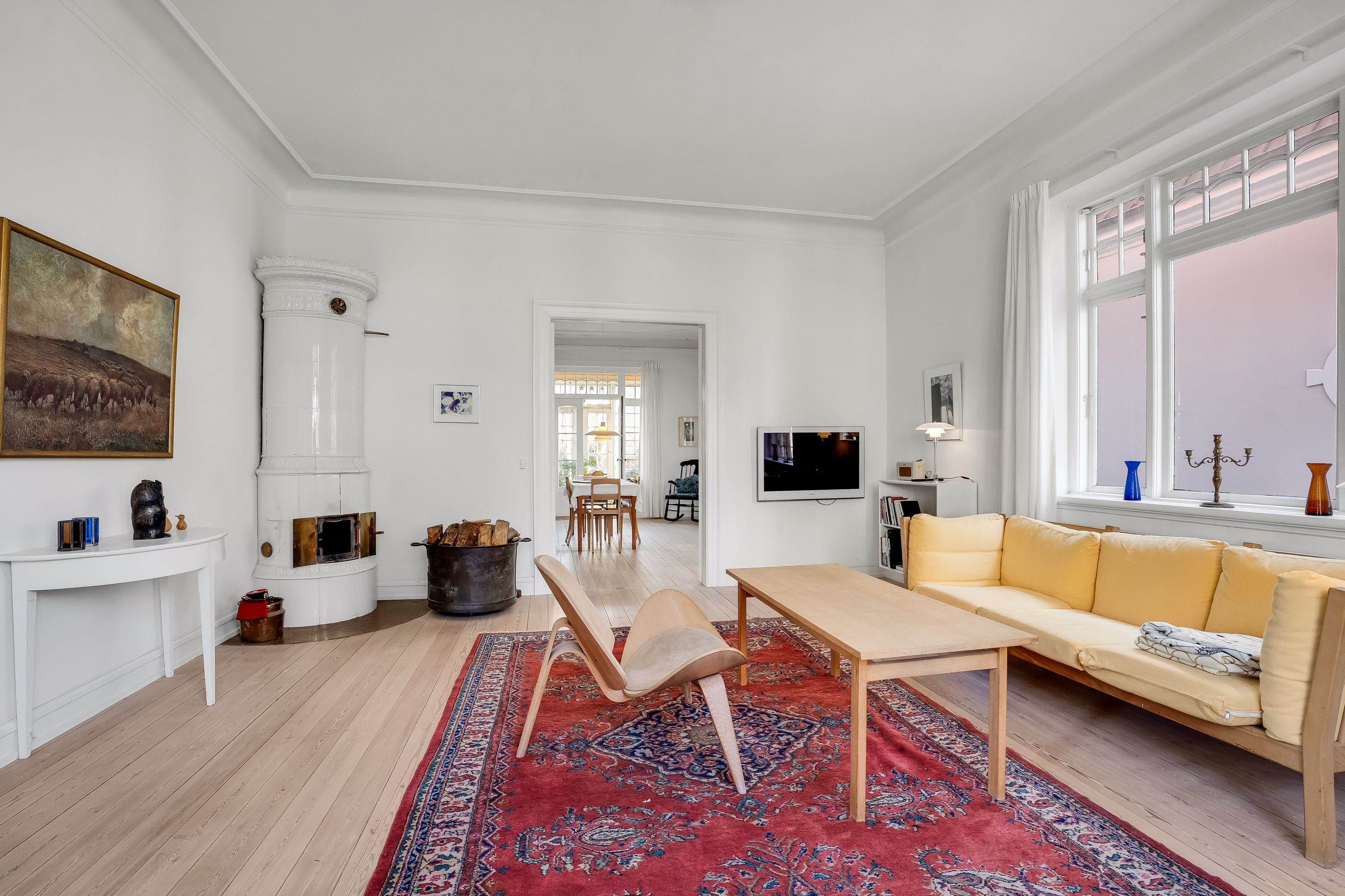 Fremhævet stue billede i fuldskærmstilstand. Billede af Kongensgade 26, 4800 Nykøbing F