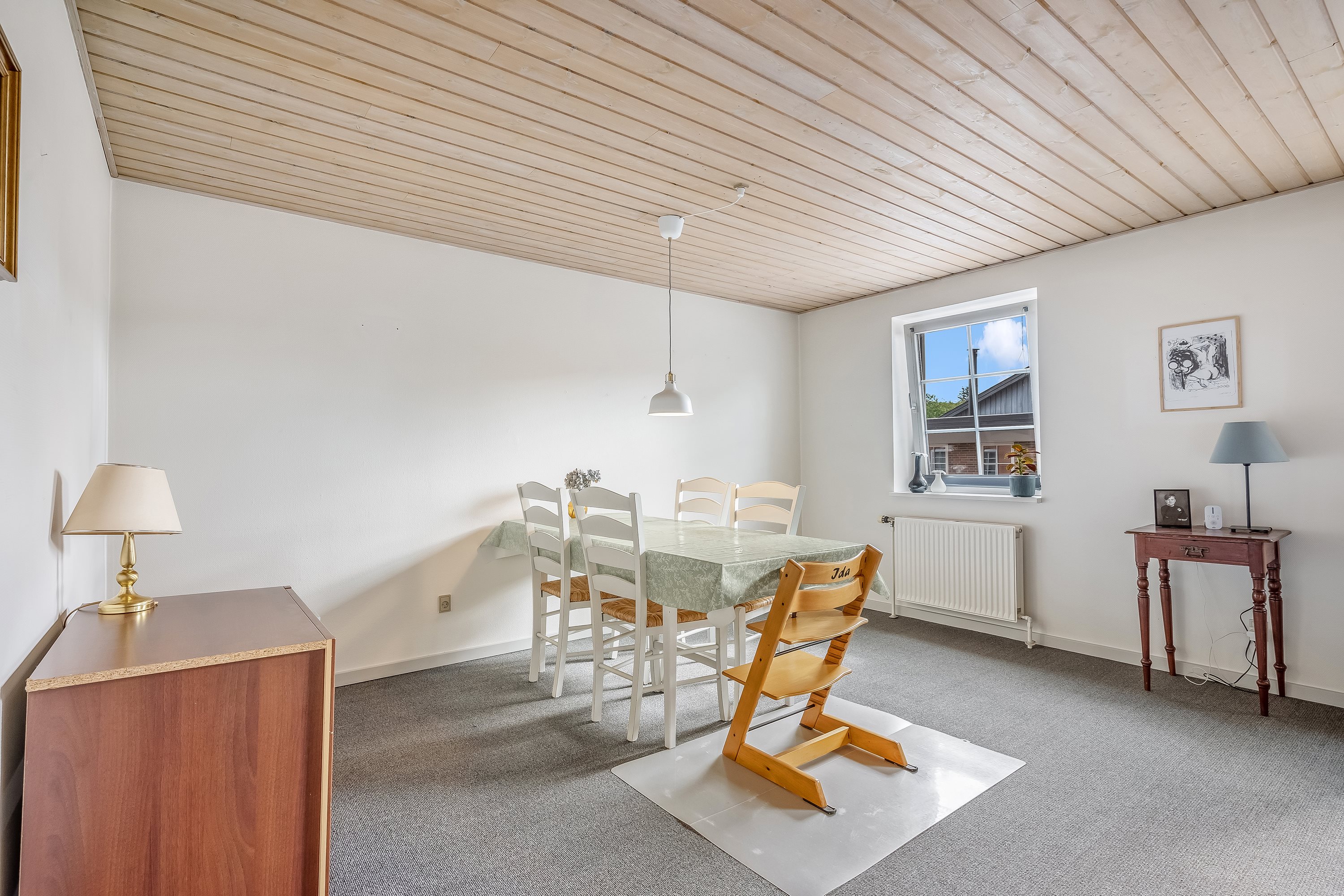 Fremhævet spisestue billede i fuldskærmstilstand. Billede af Langgade 48, 7550 Sørvad