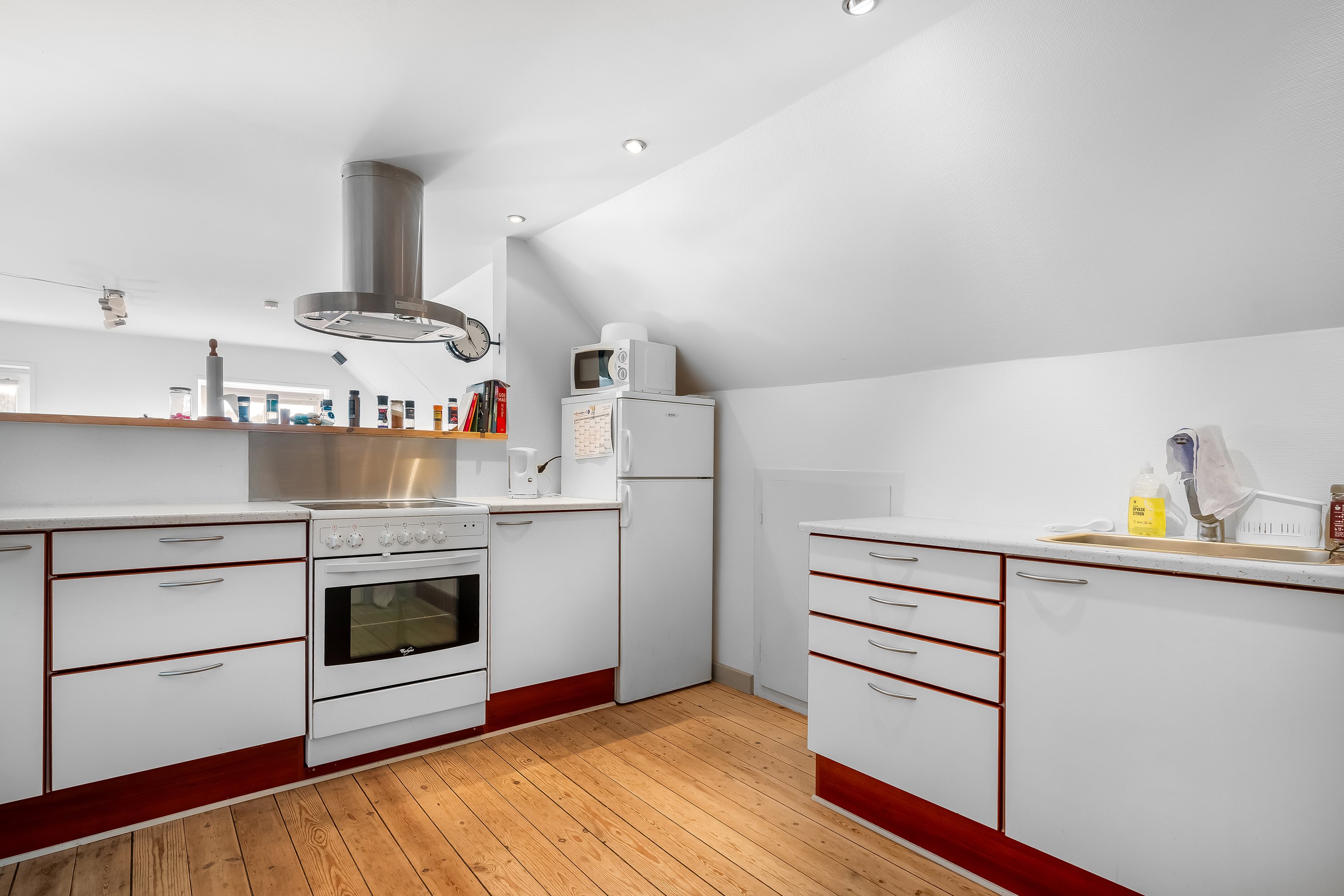 Fremhævet køkken billede i fuldskærmstilstand. Billede af Langgade 48, 7550 Sørvad