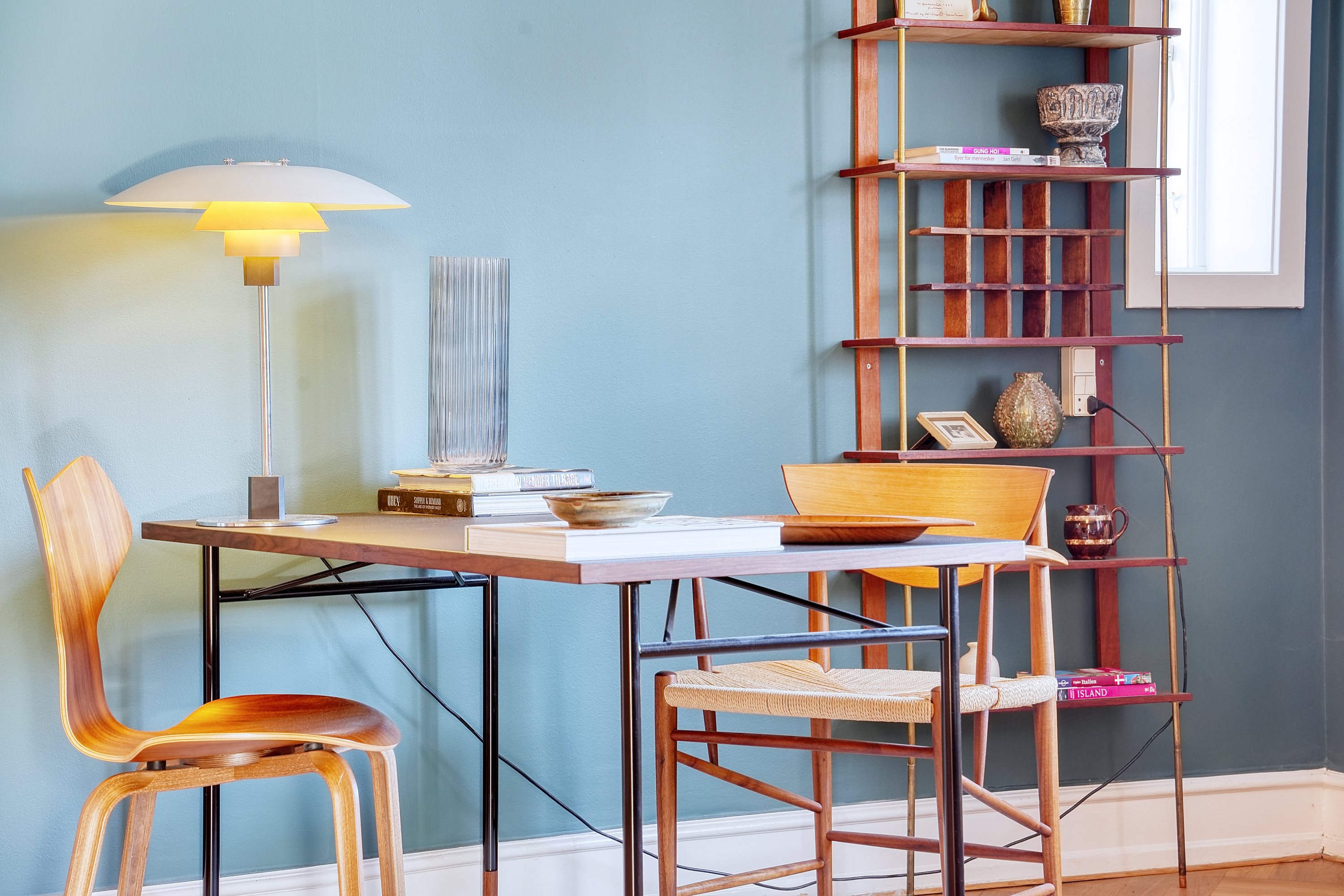 Fremhævet spisestue billede i fuldskærmstilstand. Billede af Svanemøllevej 13, 1., 2100 København Ø