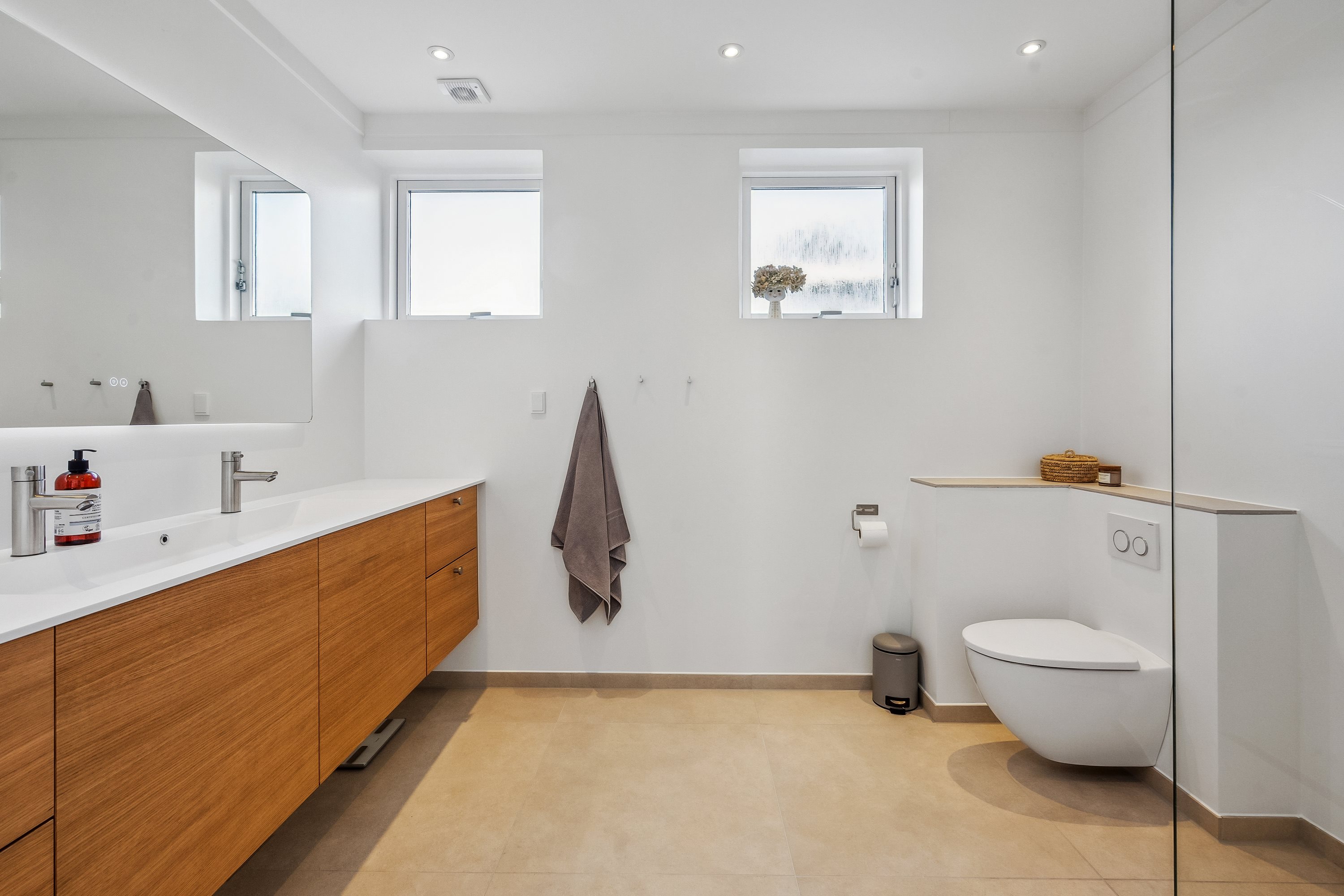 Fremhævet badeværelse billede i fuldskærmstilstand. Billede af Agertoften 6, Stensballe, 8700 Horsens