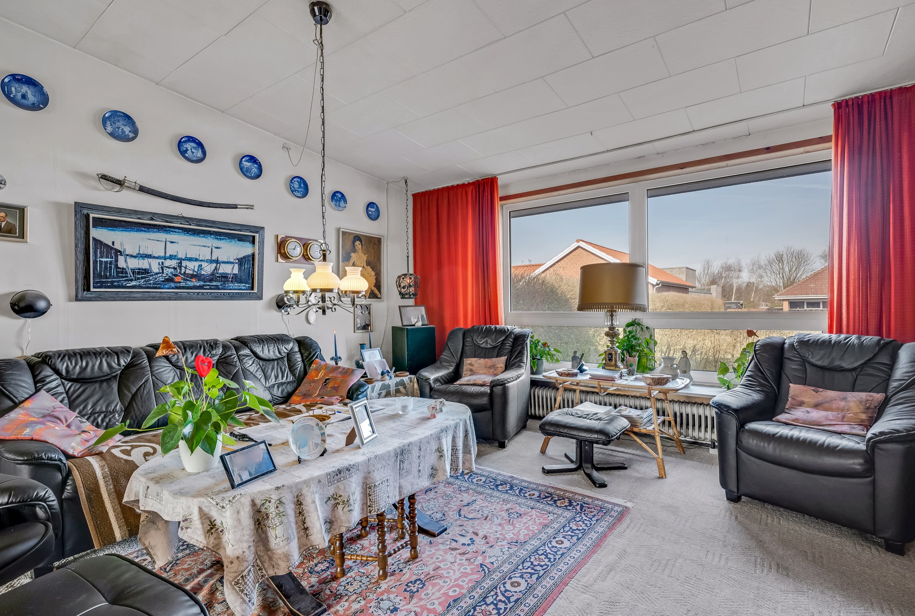 Fremhævet stue billede i fuldskærmstilstand. Billede af Jeppe Aakjærs Vej 18, 7500 Holstebro