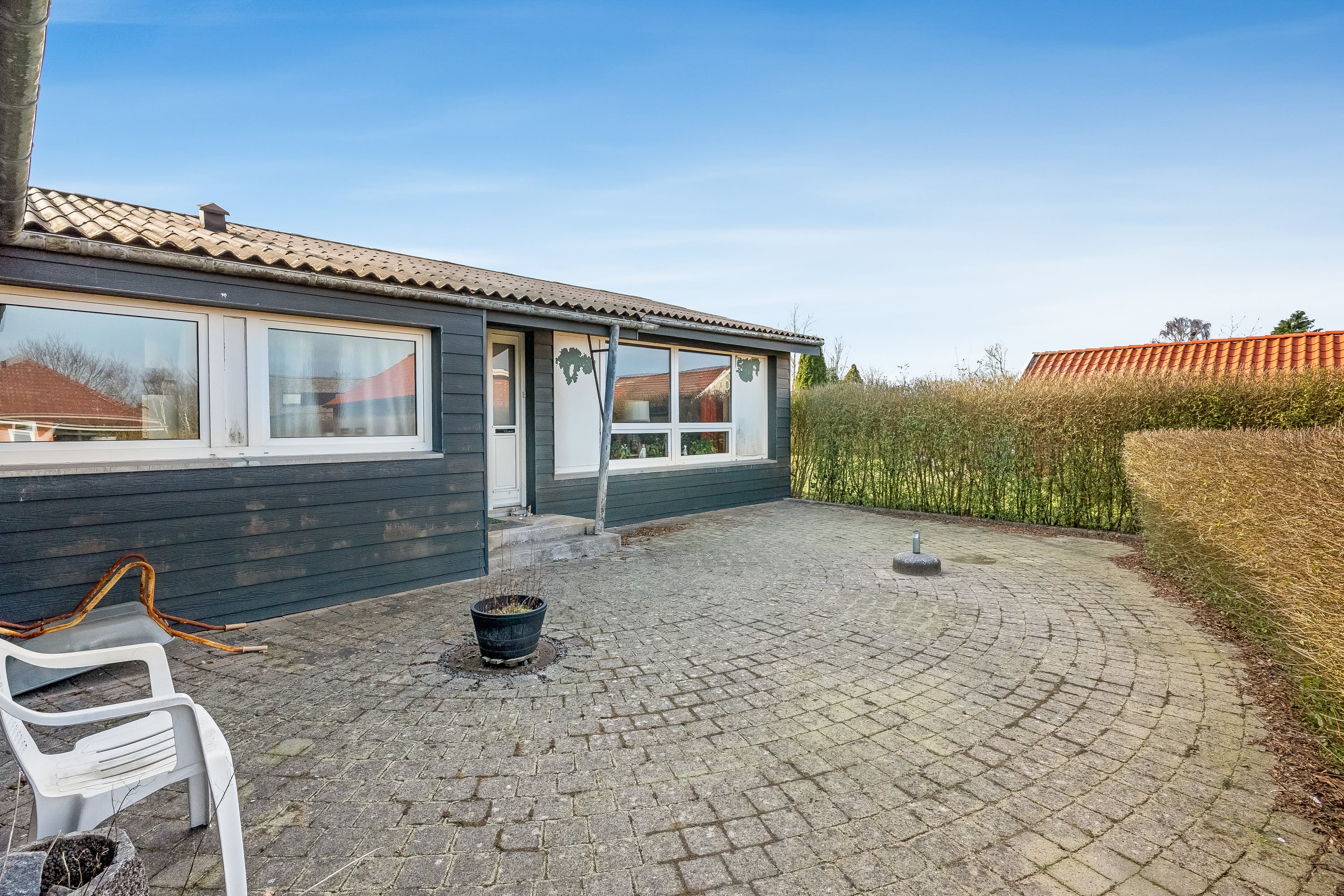 Fremhævet terrasse billede i fuldskærmstilstand. Billede af Jeppe Aakjærs Vej 18, 7500 Holstebro