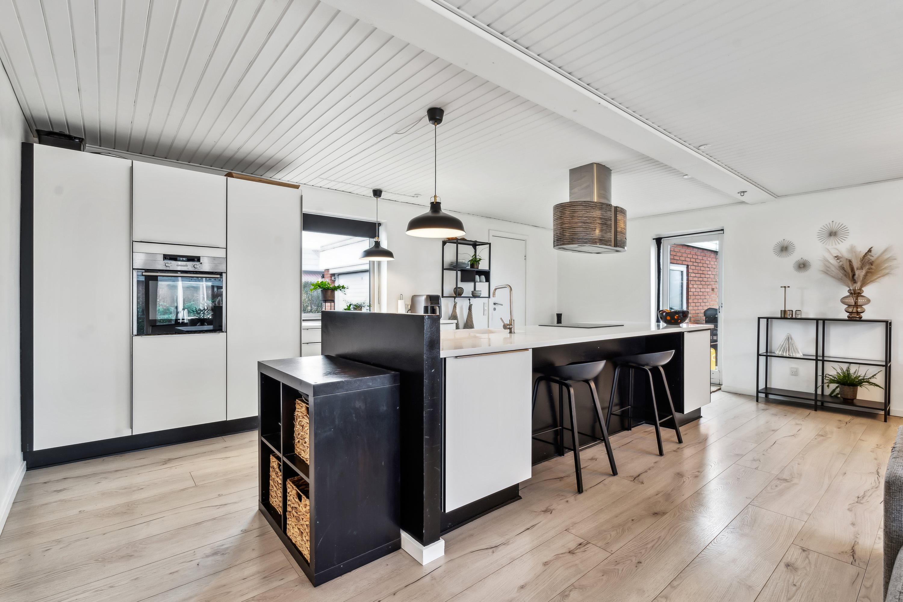 Fremhævet køkken/alrum billede i fuldskærmstilstand. Billede af Ternebakkevej 65, 8700 Horsens