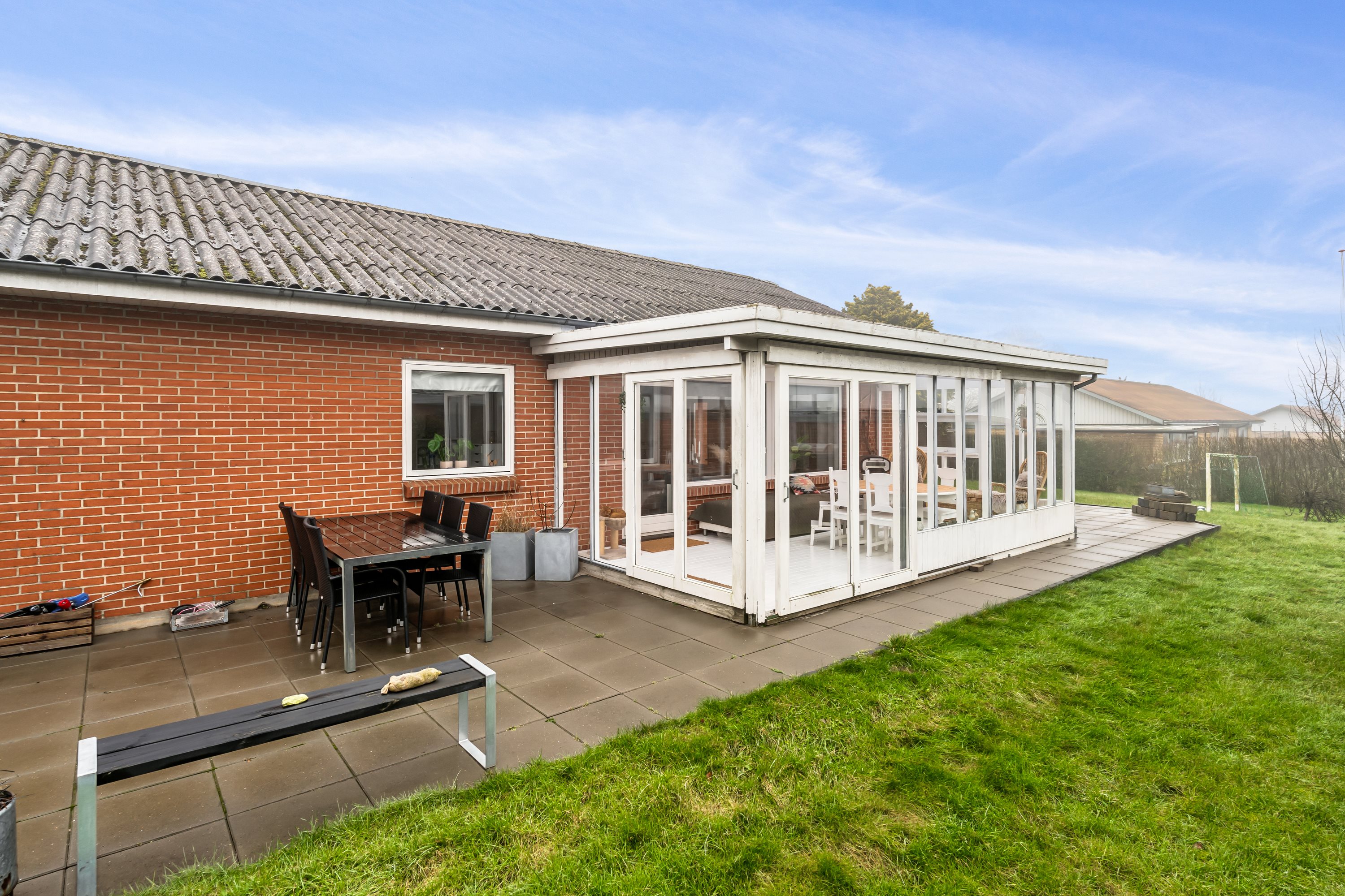 Fremhævet udestue billede i fuldskærmstilstand. Billede af Ternebakkevej 65, 8700 Horsens