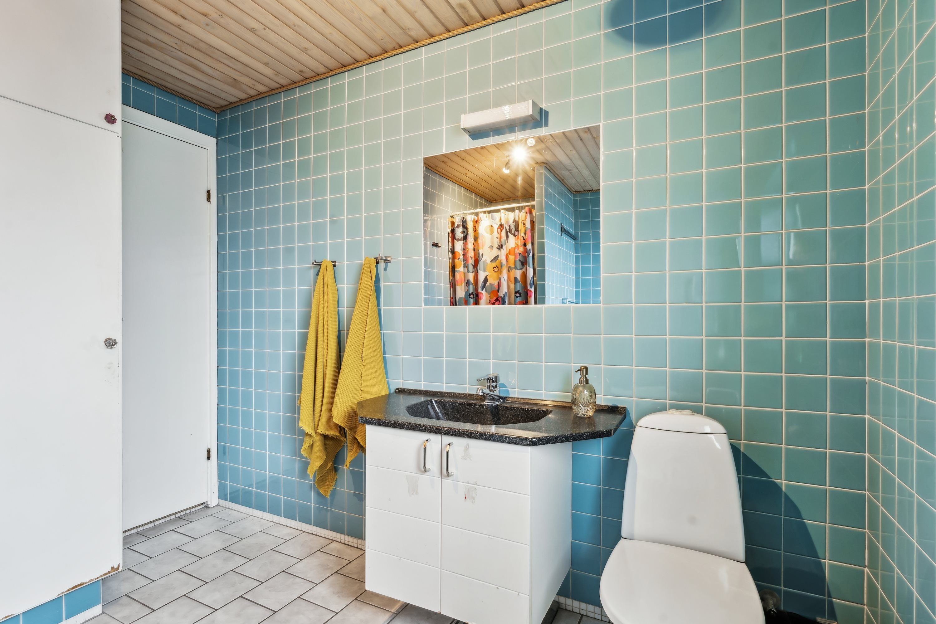 Fremhævet badeværelse billede i fuldskærmstilstand. Billede af Ternebakkevej 65, 8700 Horsens