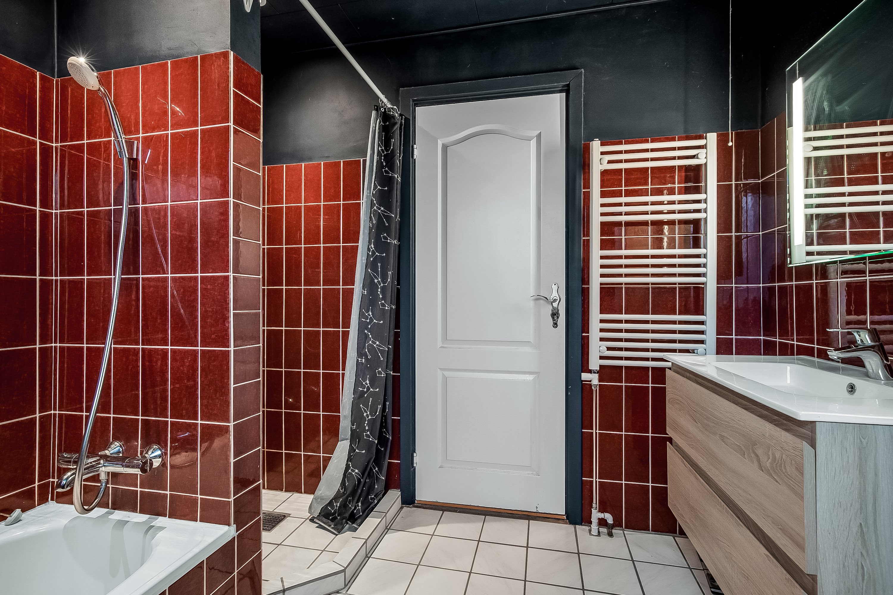 Fremhævet badeværelse billede i fuldskærmstilstand. Billede af Vejrmosegårds Allé 56, Snoghøj, 7000 Fredericia