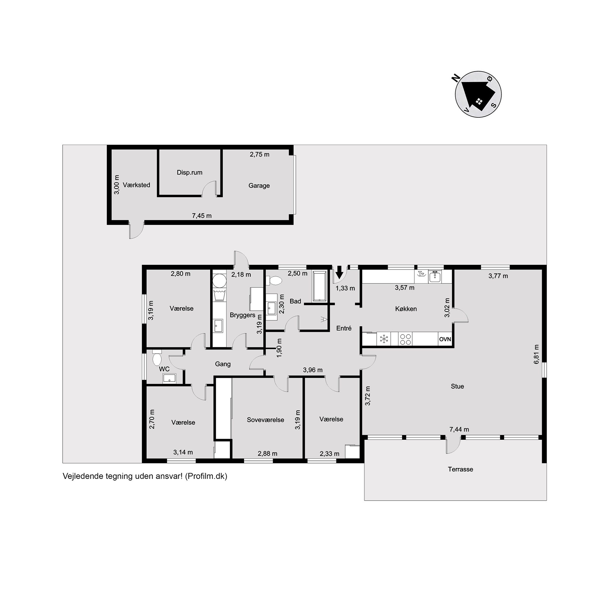 Plantegninger billede af Vejrmosegårds Allé 56, Snoghøj, 7000 Fredericia