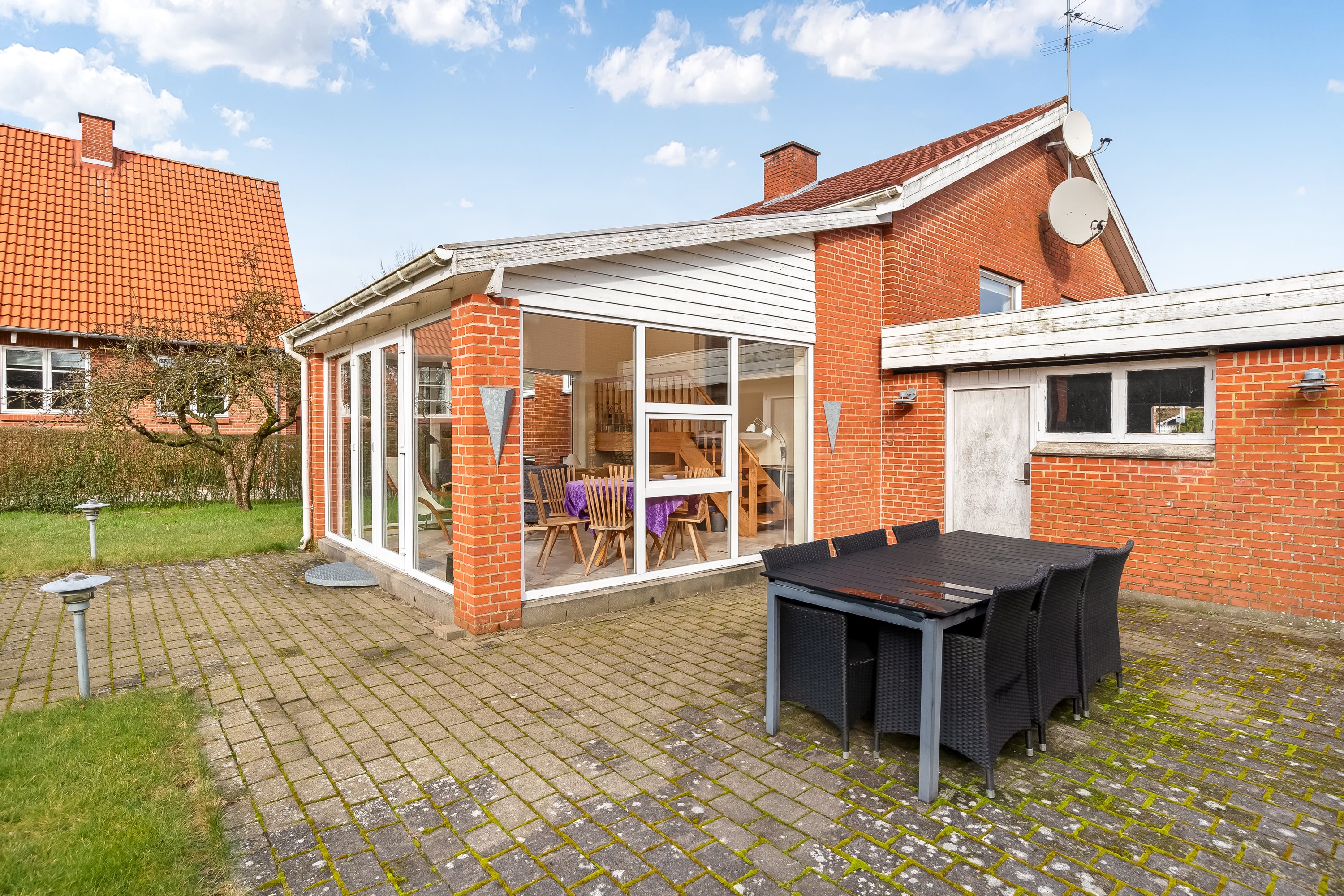 Fremhævet terrasse billede i fuldskærmstilstand. Billede af Vesterled 23, 7500 Holstebro