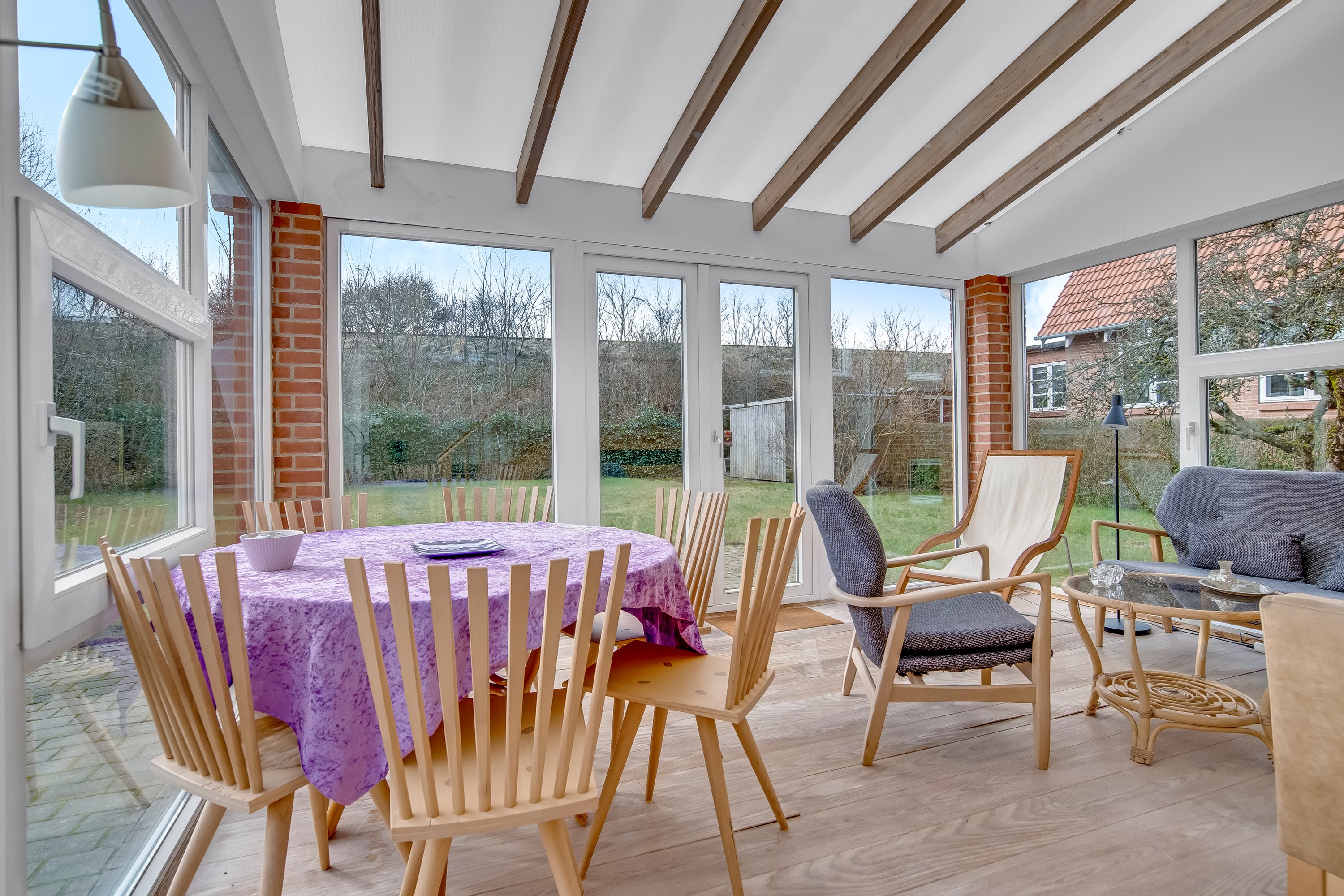 Fremhævet udestue billede i fuldskærmstilstand. Billede af Vesterled 23, 7500 Holstebro