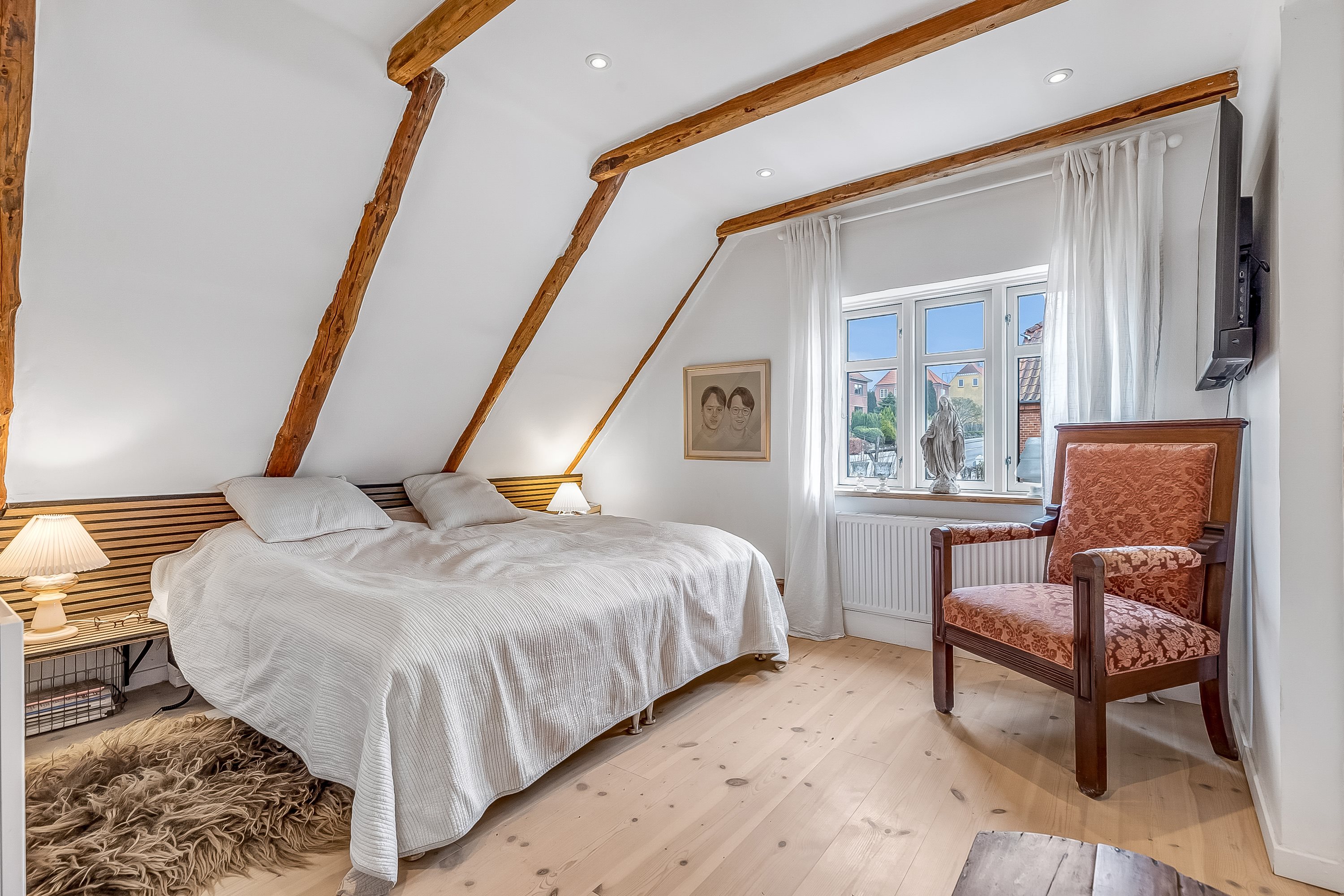 Fremhævet soveværelse billede i fuldskærmstilstand. Billede af Fredericiavej 26, 7100 Vejle