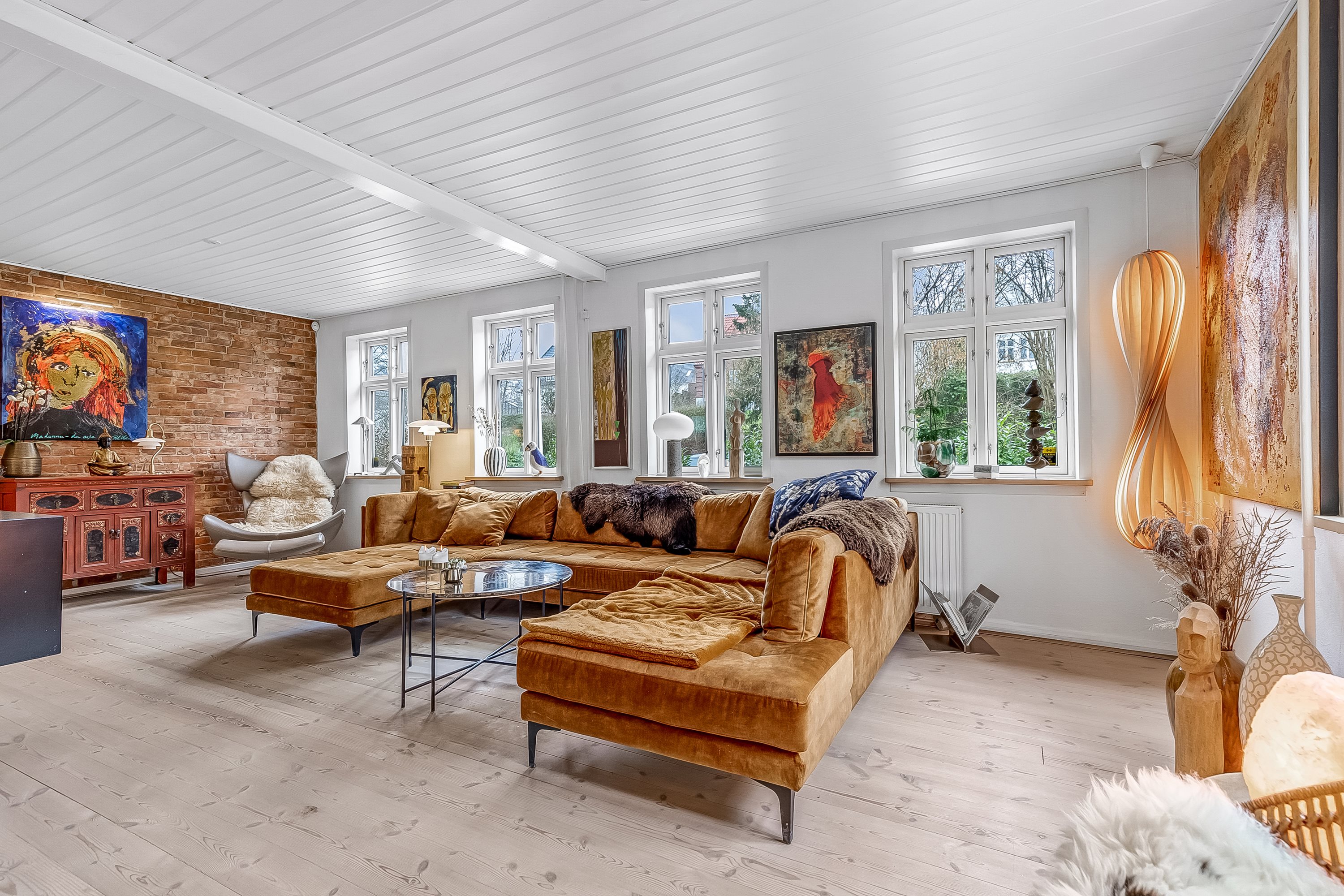 Fremhævet stue billede i fuldskærmstilstand. Billede af Fredericiavej 26, 7100 Vejle