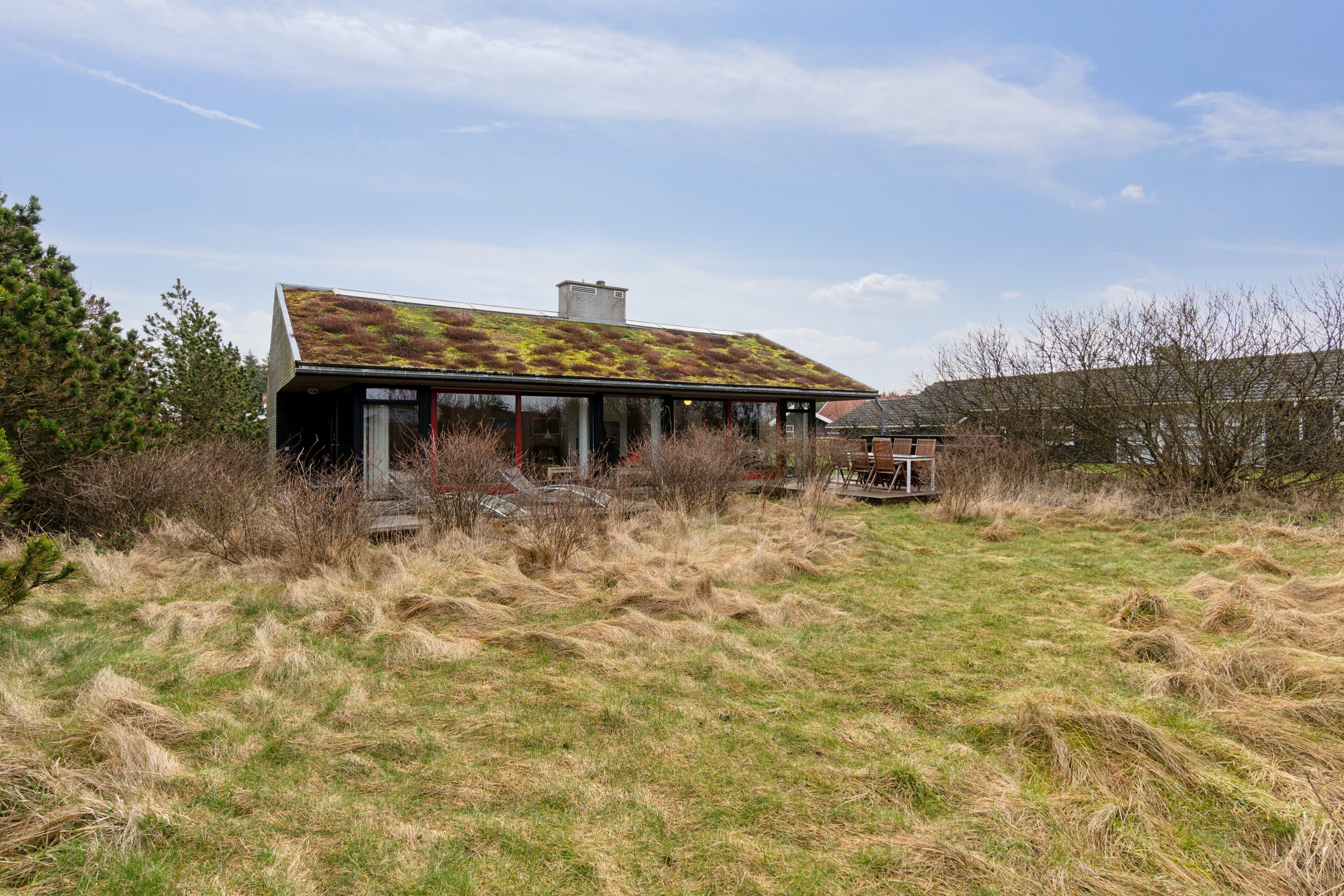 Fremhævet set fra haven billede i fuldskærmstilstand. Billede af Nordsøvej 202A, Vorupør, 7700 Thisted