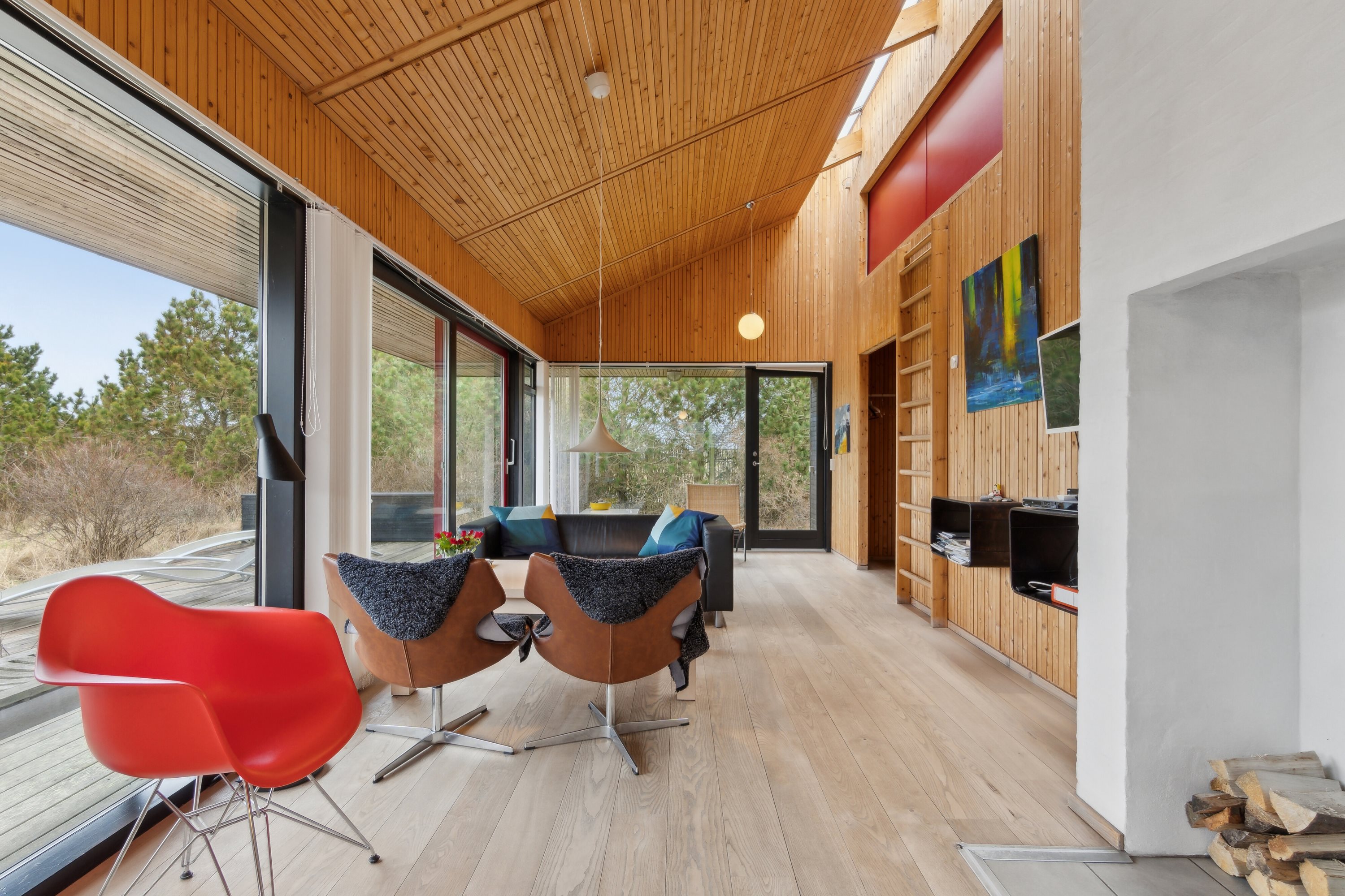 Fremhævet stue billede i fuldskærmstilstand. Billede af Nordsøvej 202A, Vorupør, 7700 Thisted