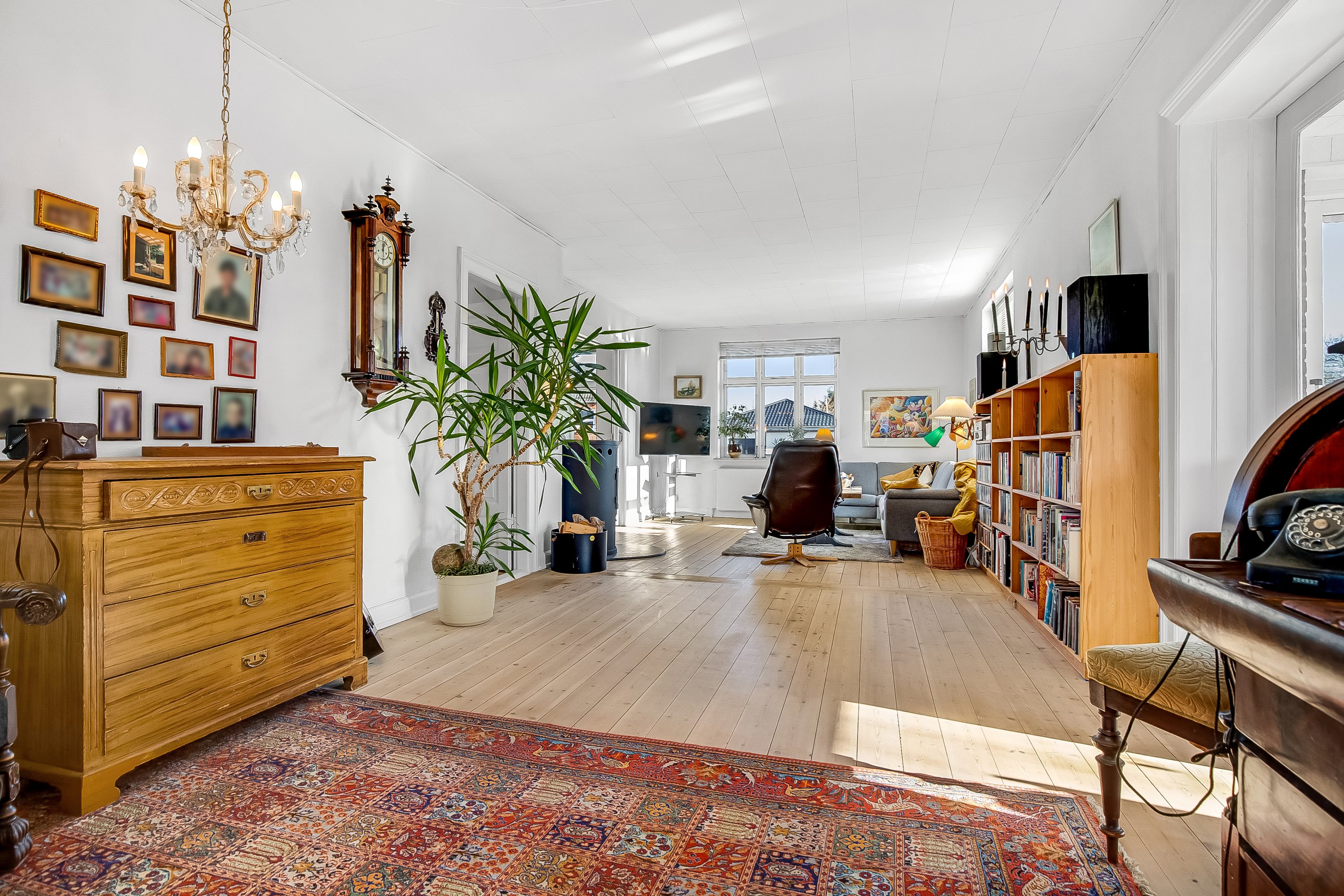 Fremhævet stue billede i fuldskærmstilstand. Billede af Haderslevvej 114, 6000 Kolding