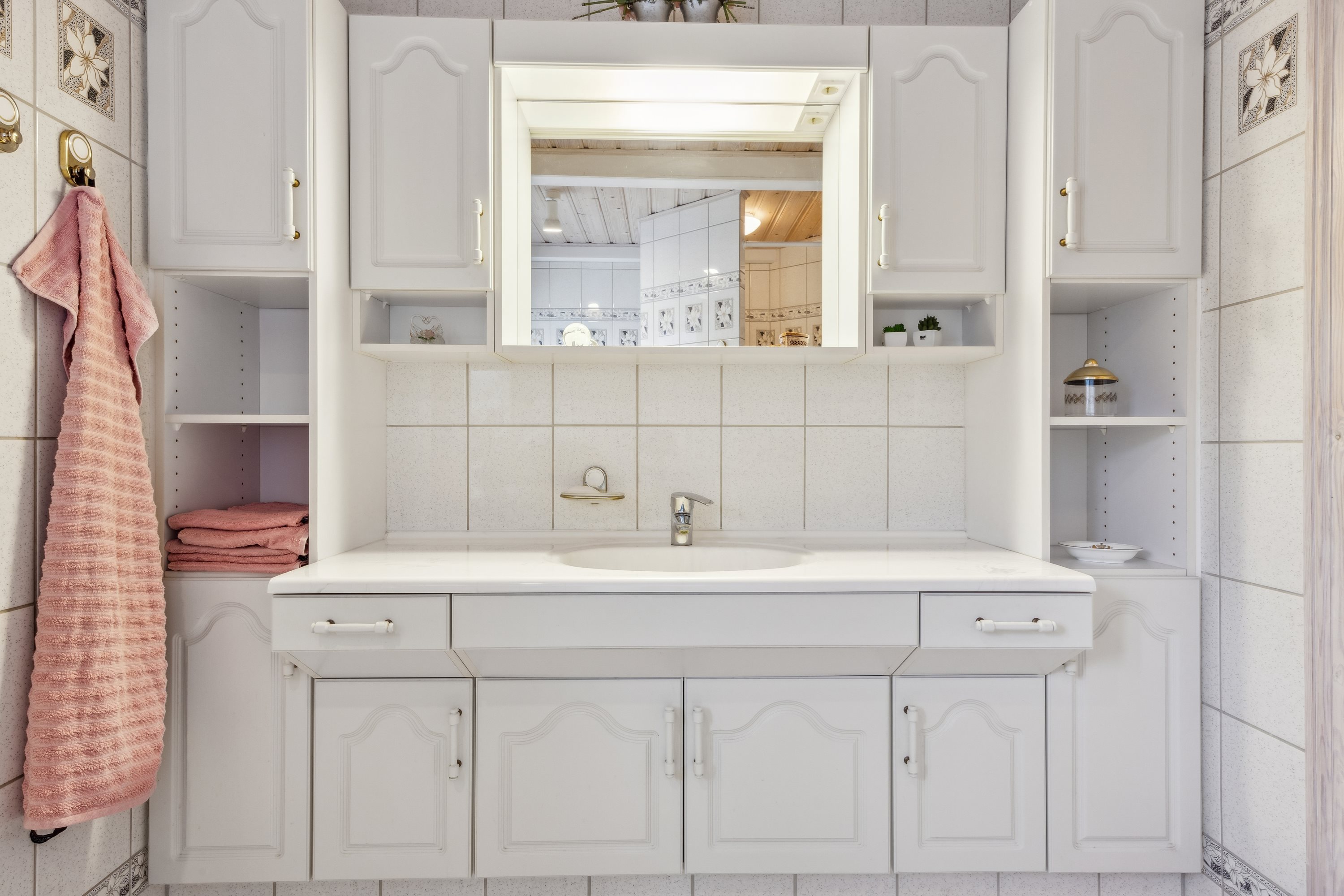 Fremhævet badeværelse billede i fuldskærmstilstand. Billede af Slagelsevej 50, 4270 Høng