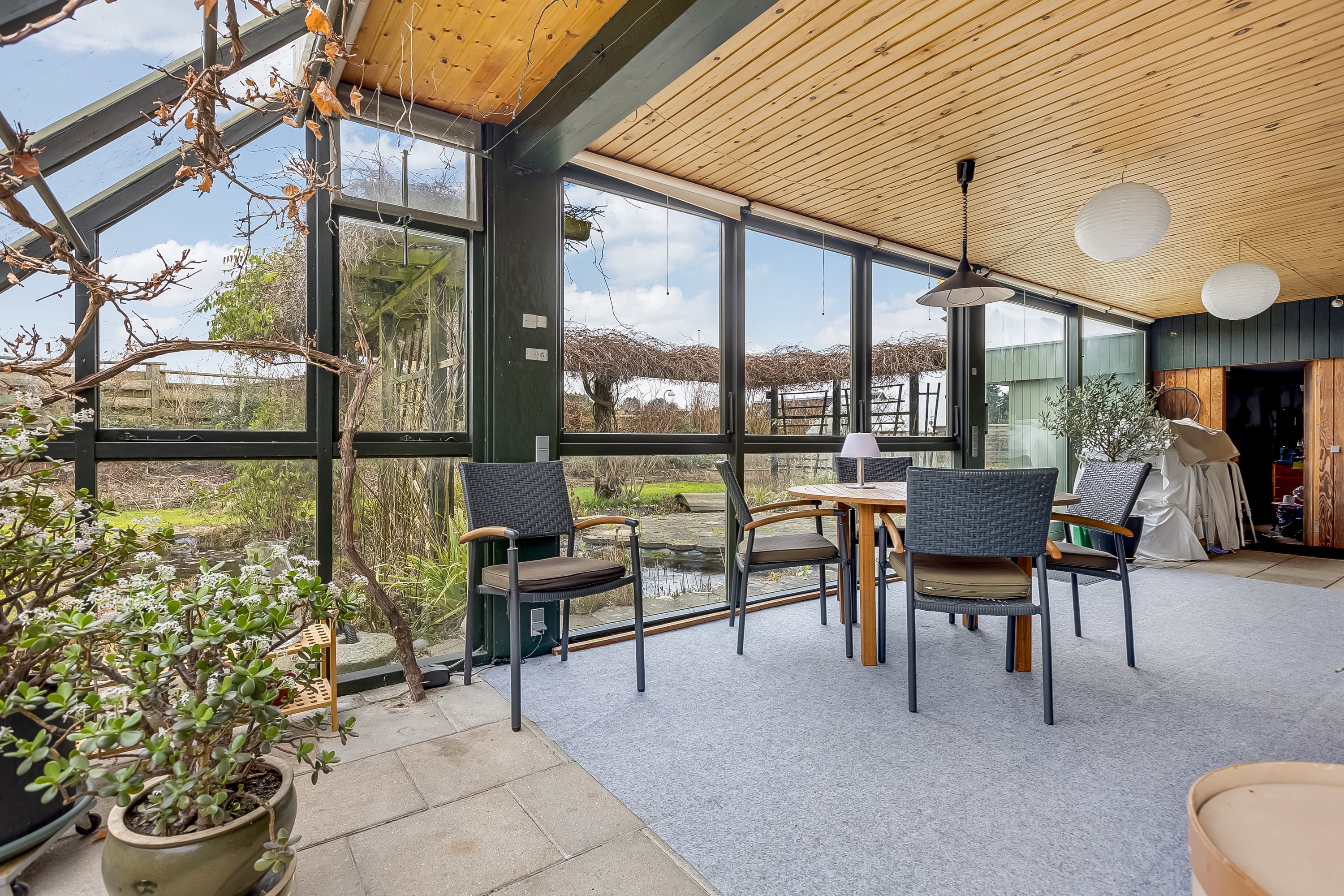 Fremhævet udestue billede i fuldskærmstilstand. Billede af Bausager 6, Gevninge, 4000 Roskilde