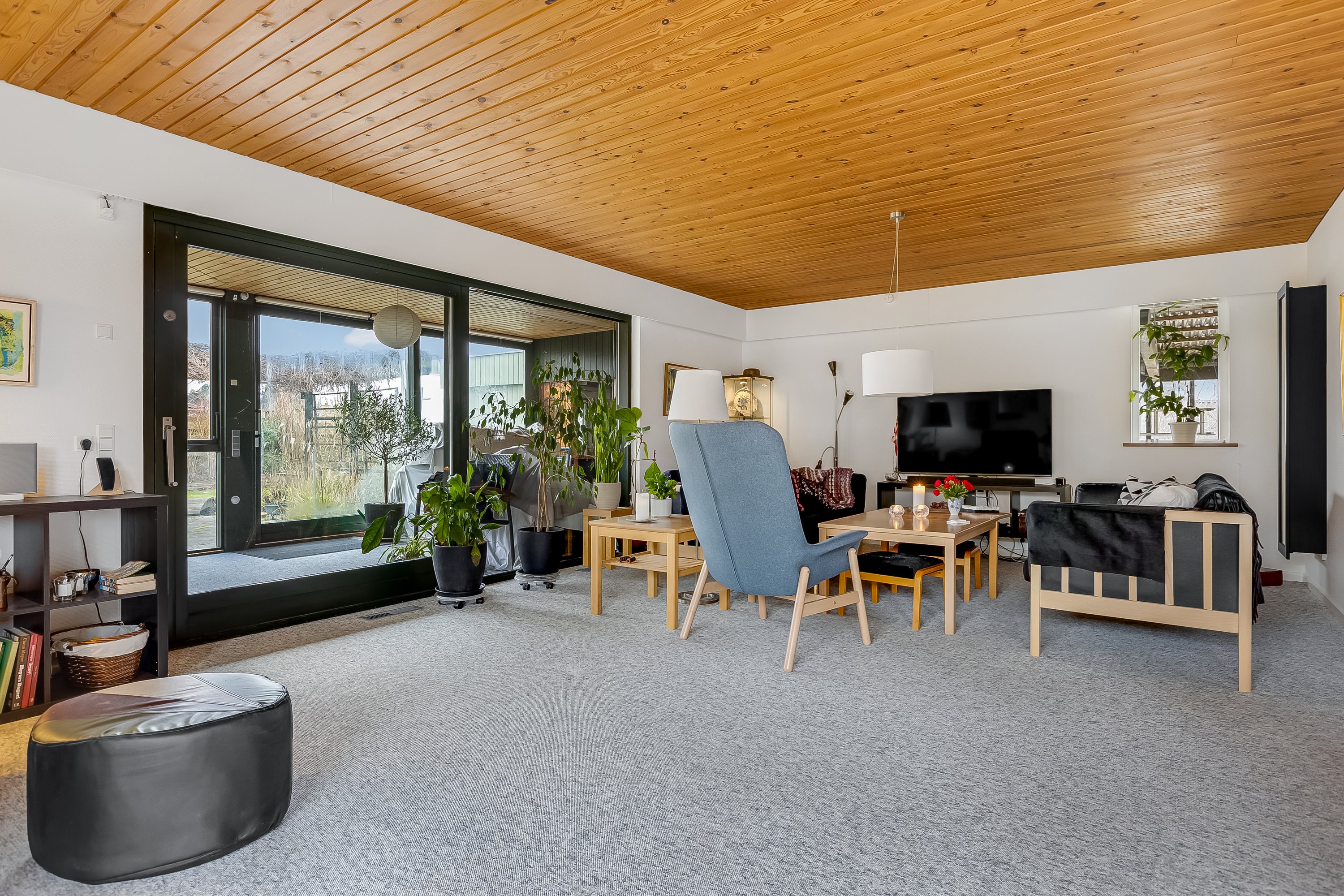 Fremhævet stue billede i fuldskærmstilstand. Billede af Bausager 6, Gevninge, 4000 Roskilde