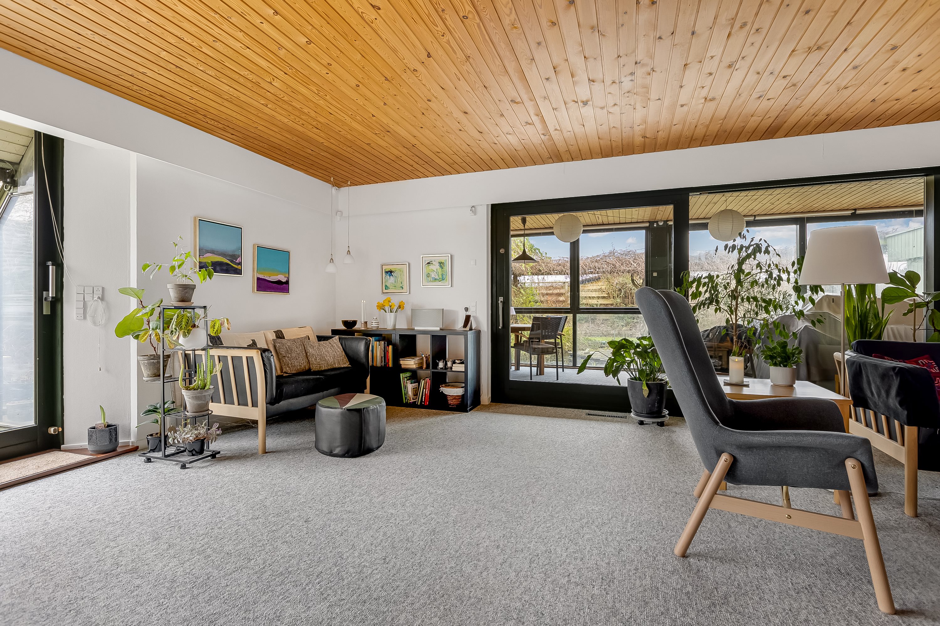 Fremhævet stue billede i fuldskærmstilstand. Billede af Bausager 6, Gevninge, 4000 Roskilde