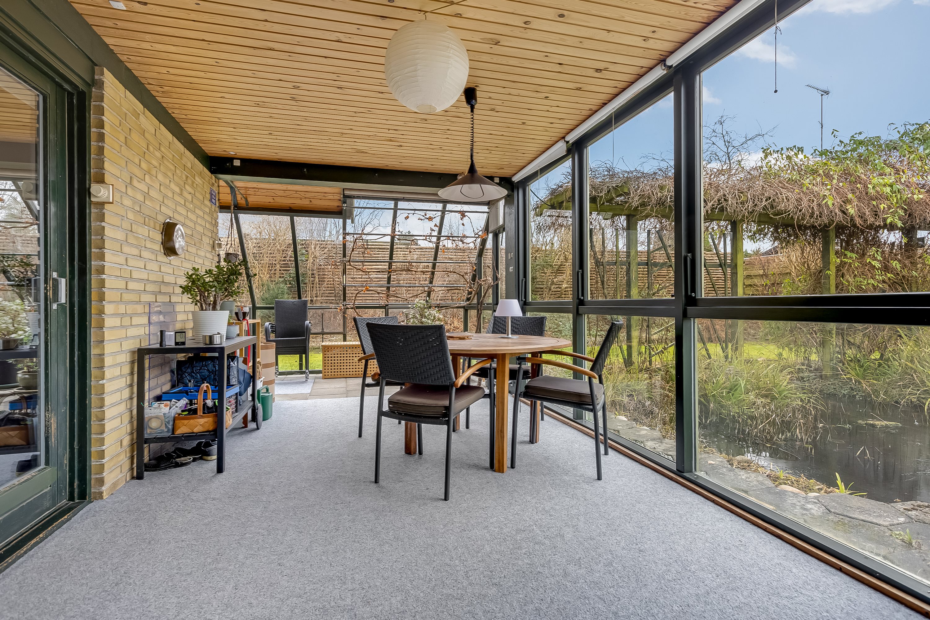 Fremhævet udestue billede i fuldskærmstilstand. Billede af Bausager 6, Gevninge, 4000 Roskilde