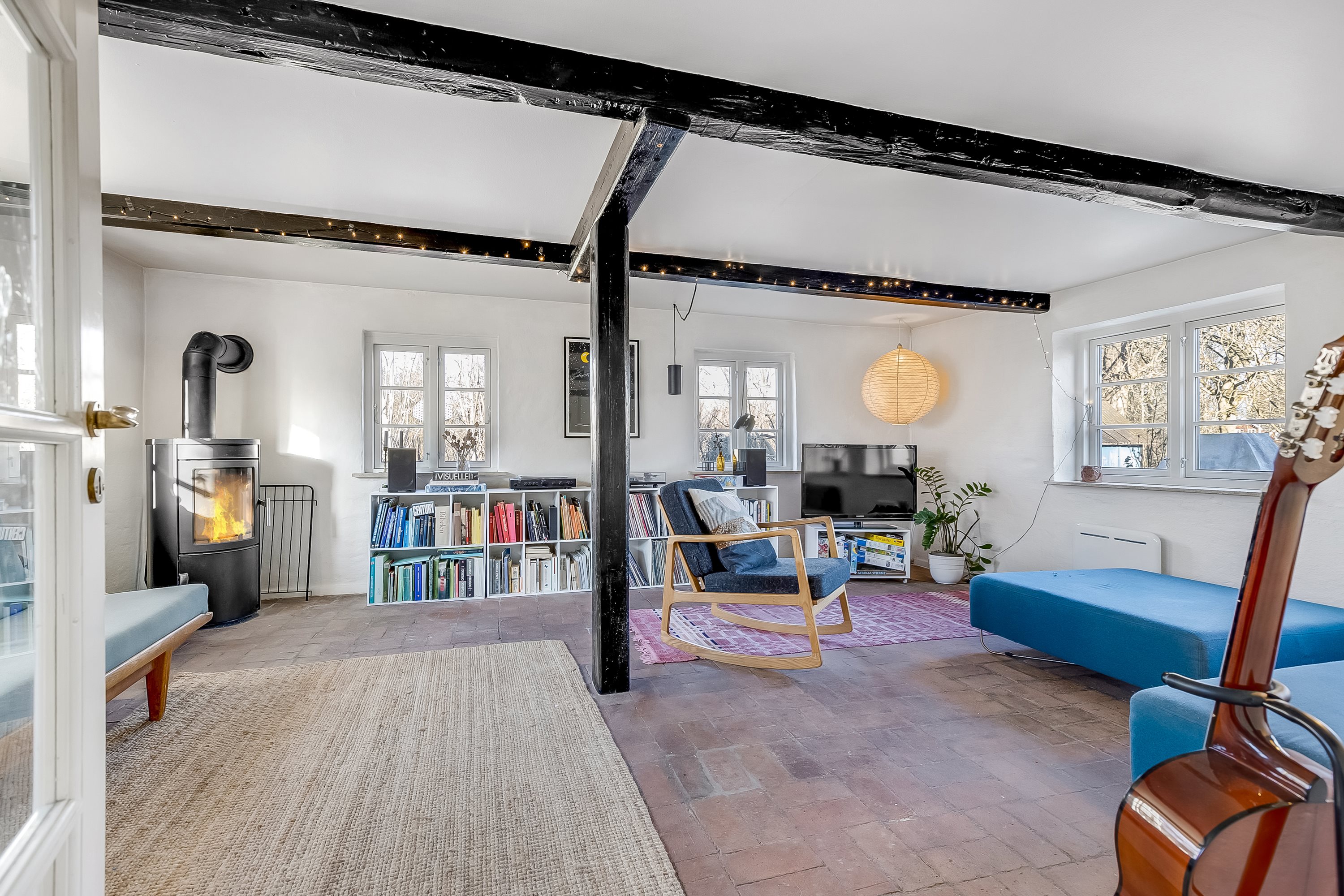 Fremhævet stue billede i fuldskærmstilstand. Billede af Smedevej 12, Kyndeløse, 4070 Kirke Hyllinge