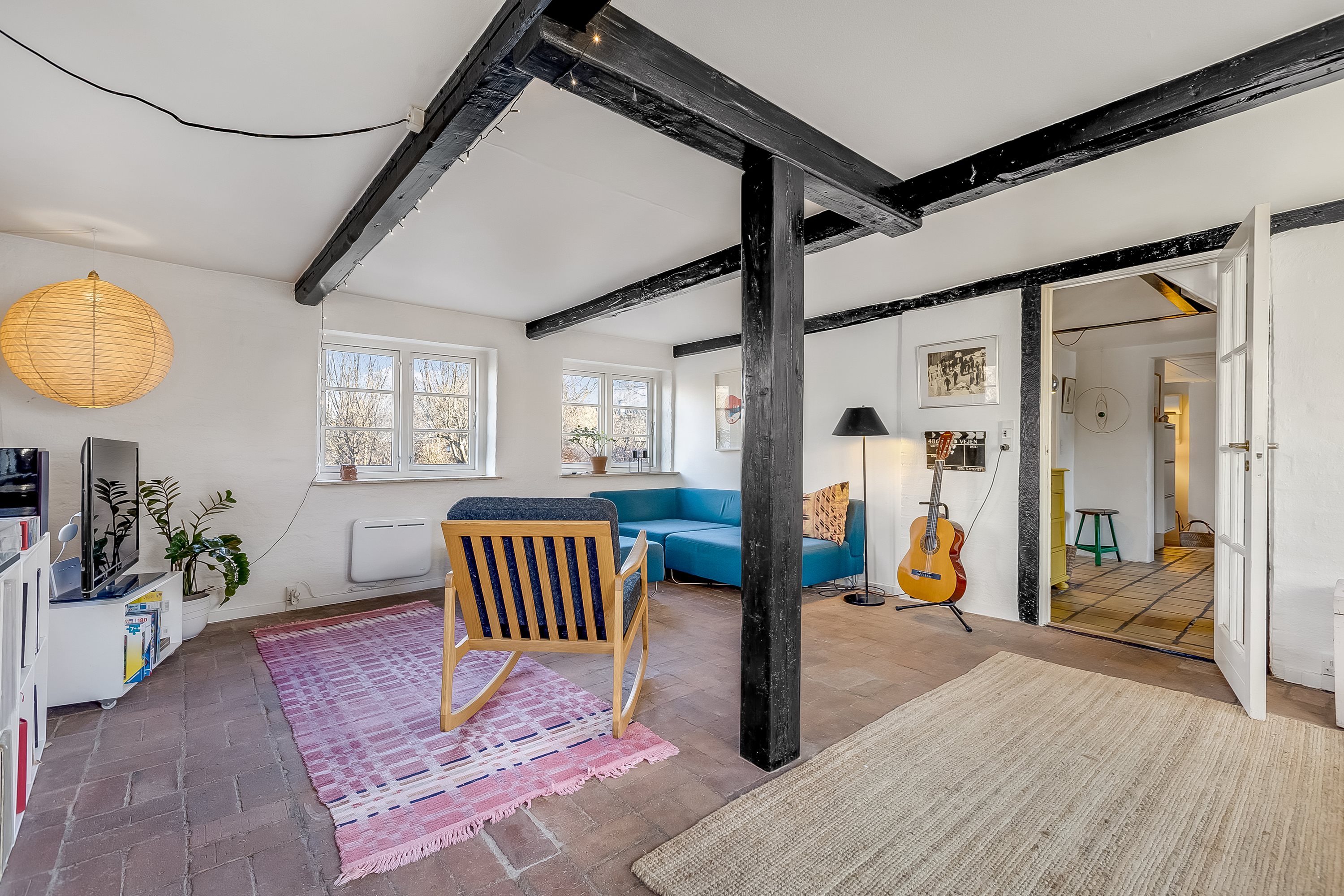 Fremhævet stue billede i fuldskærmstilstand. Billede af Smedevej 12, Kyndeløse, 4070 Kirke Hyllinge