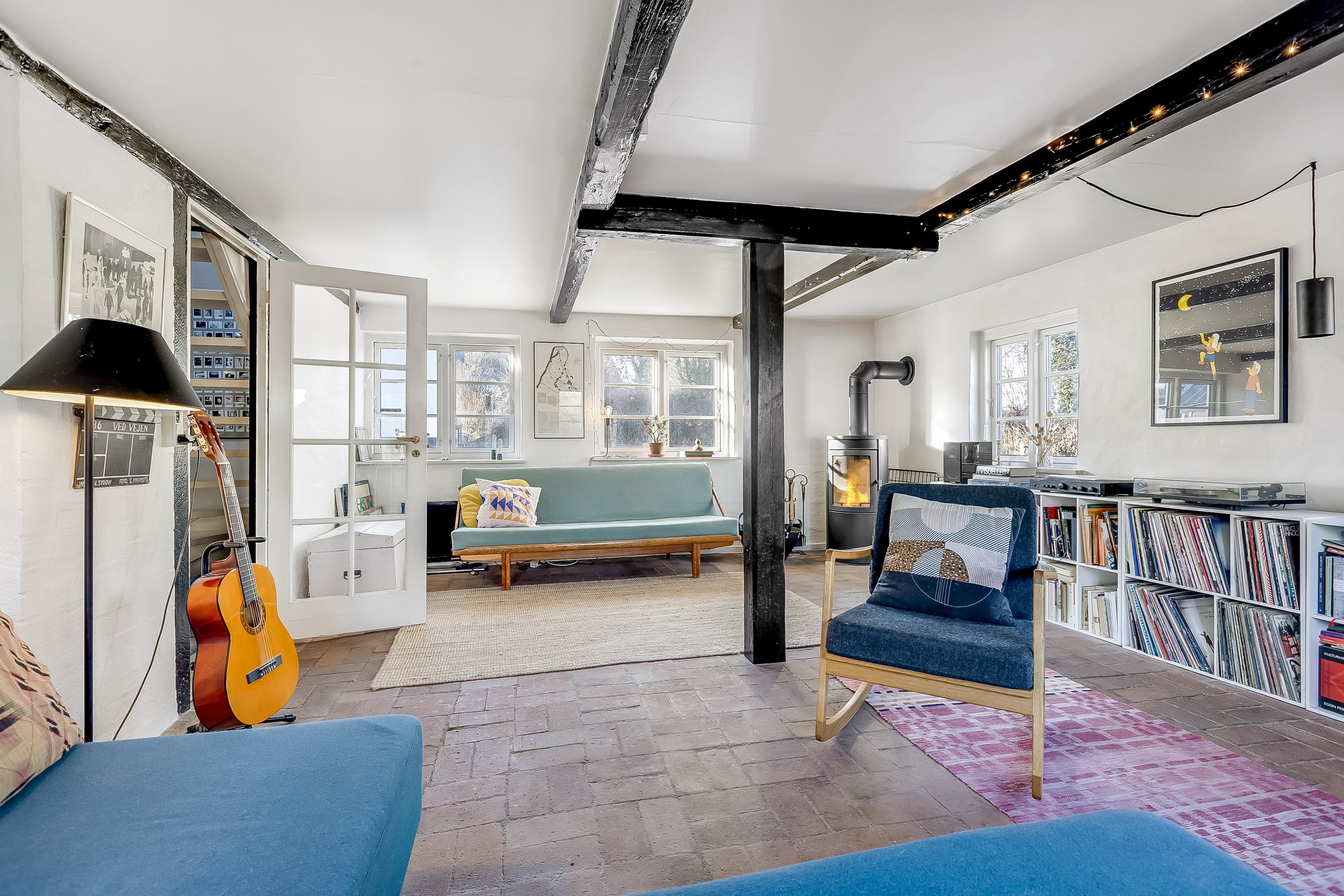 Fremhævet stue billede i fuldskærmstilstand. Billede af Smedevej 12, Kyndeløse, 4070 Kirke Hyllinge