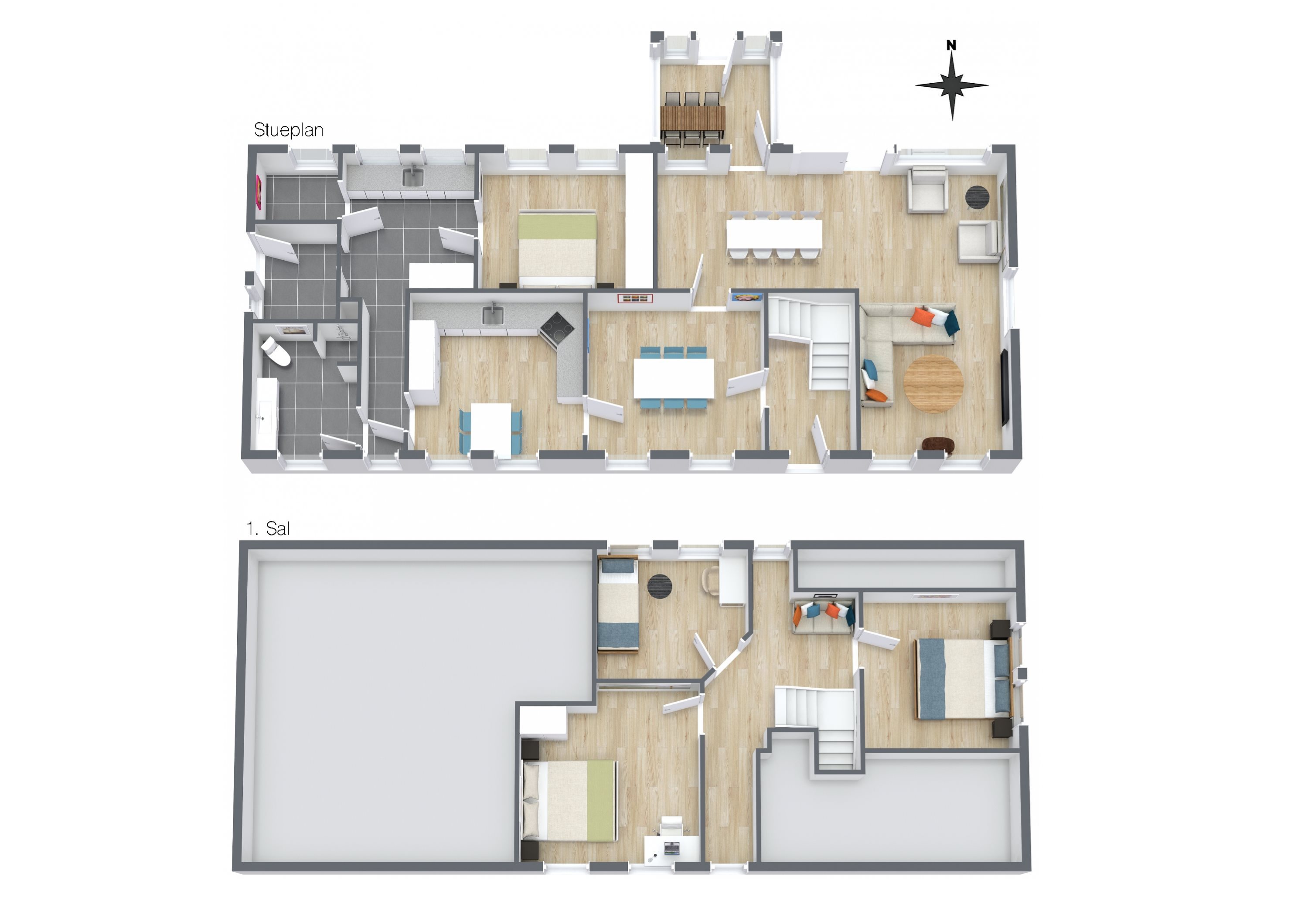 Plantegninger billede af Munkedalsvej 103, Snarup, 9800 Hjørring