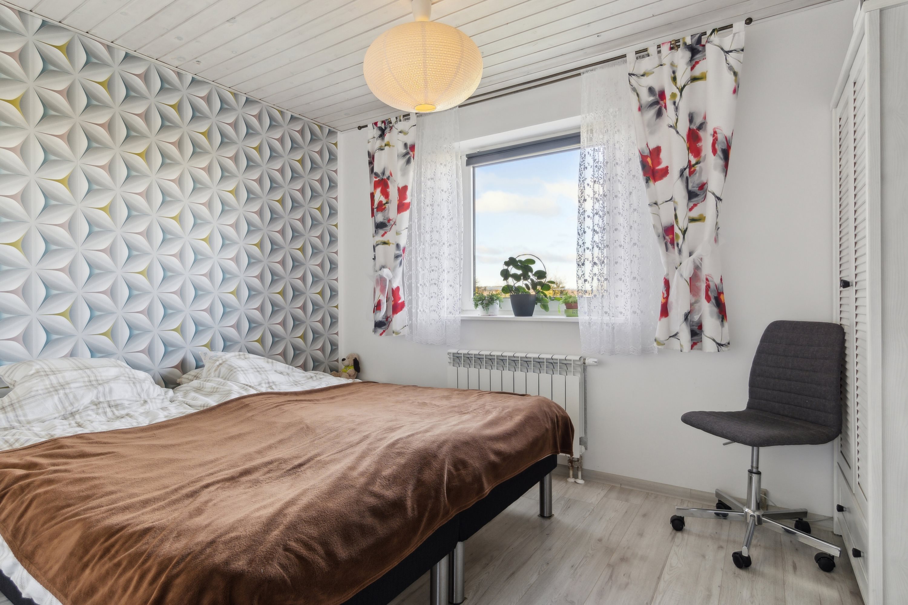 Fremhævet soveværelse billede i fuldskærmstilstand. Billede af Lærkevænget 1, Thorsted, 7700 Thisted