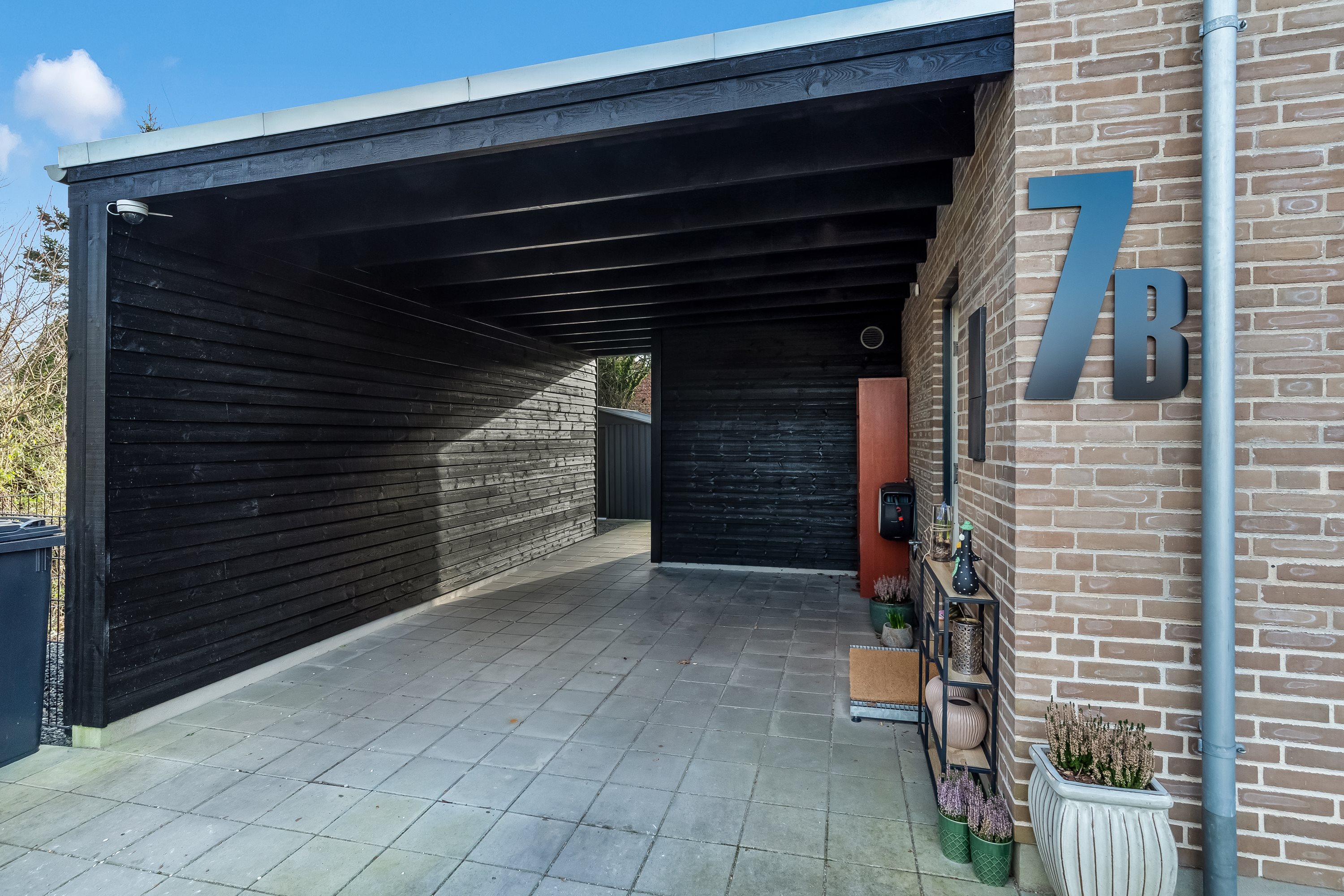 Fremhævet carport billede i fuldskærmstilstand. Billede af Sognstrupvej 7B, Nr Felding, 7500 Holstebro