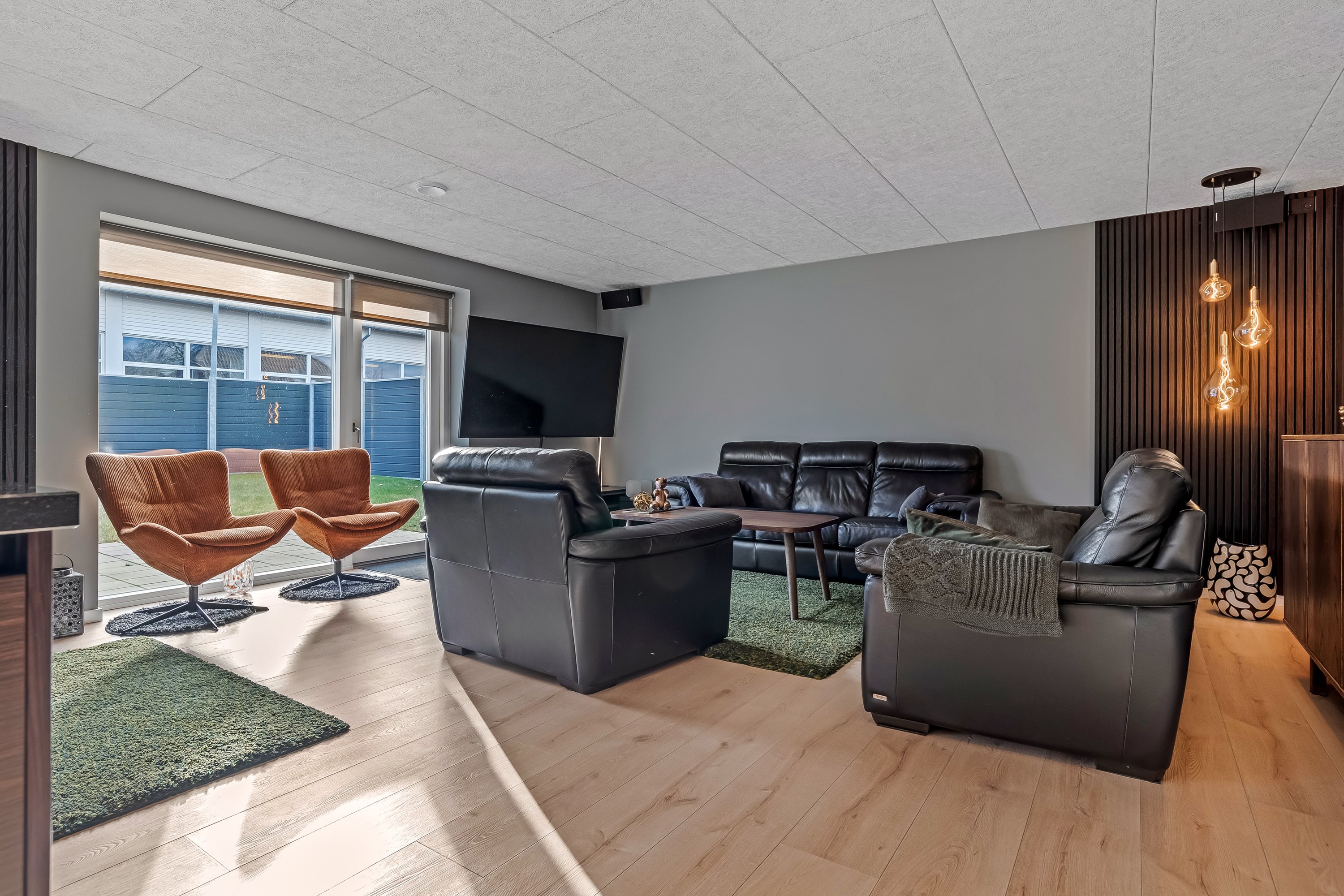 Fremhævet stue billede i fuldskærmstilstand. Billede af Sognstrupvej 7B, Nr Felding, 7500 Holstebro