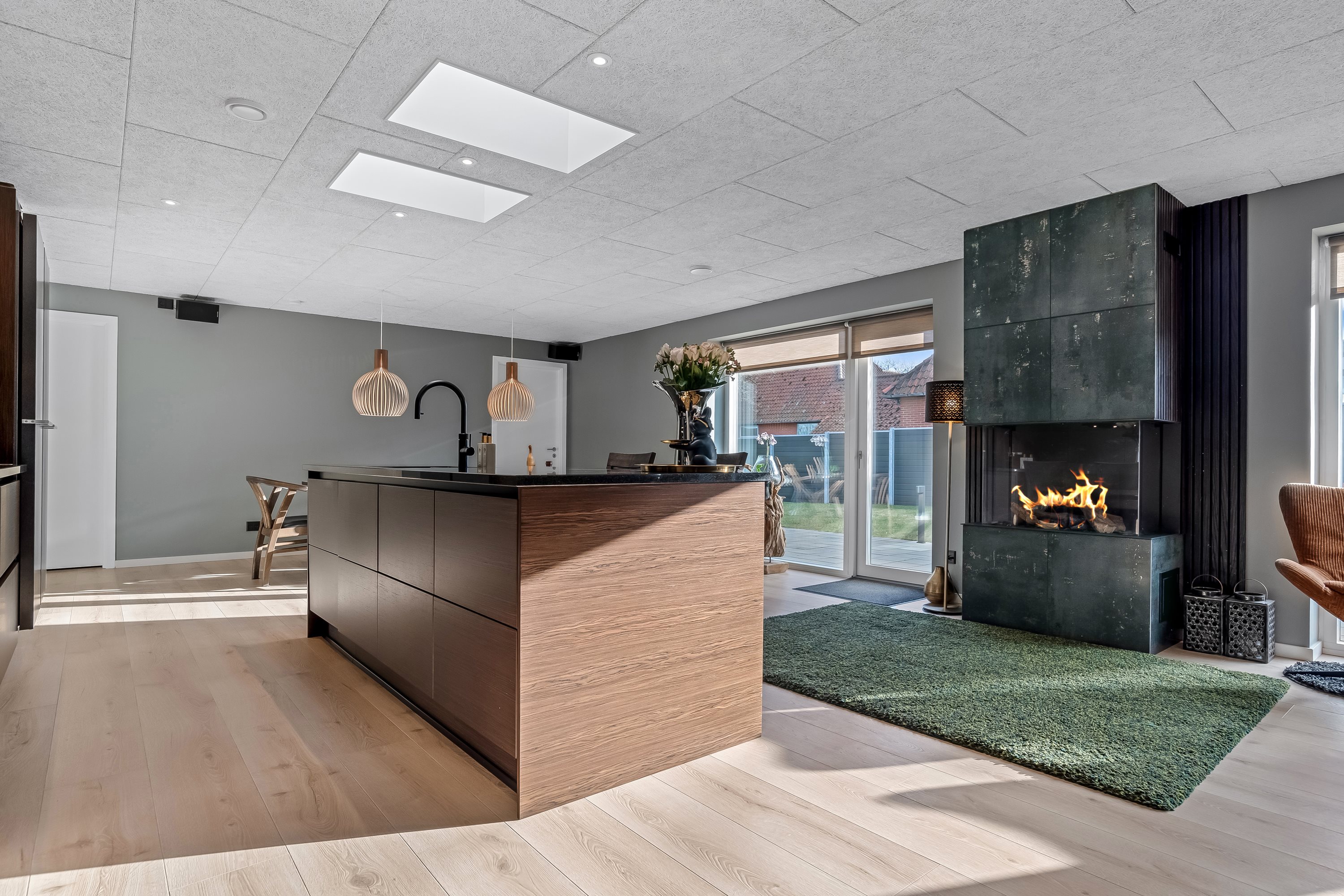 Fremhævet køkken alrum billede i fuldskærmstilstand. Billede af Sognstrupvej 7B, Nr Felding, 7500 Holstebro