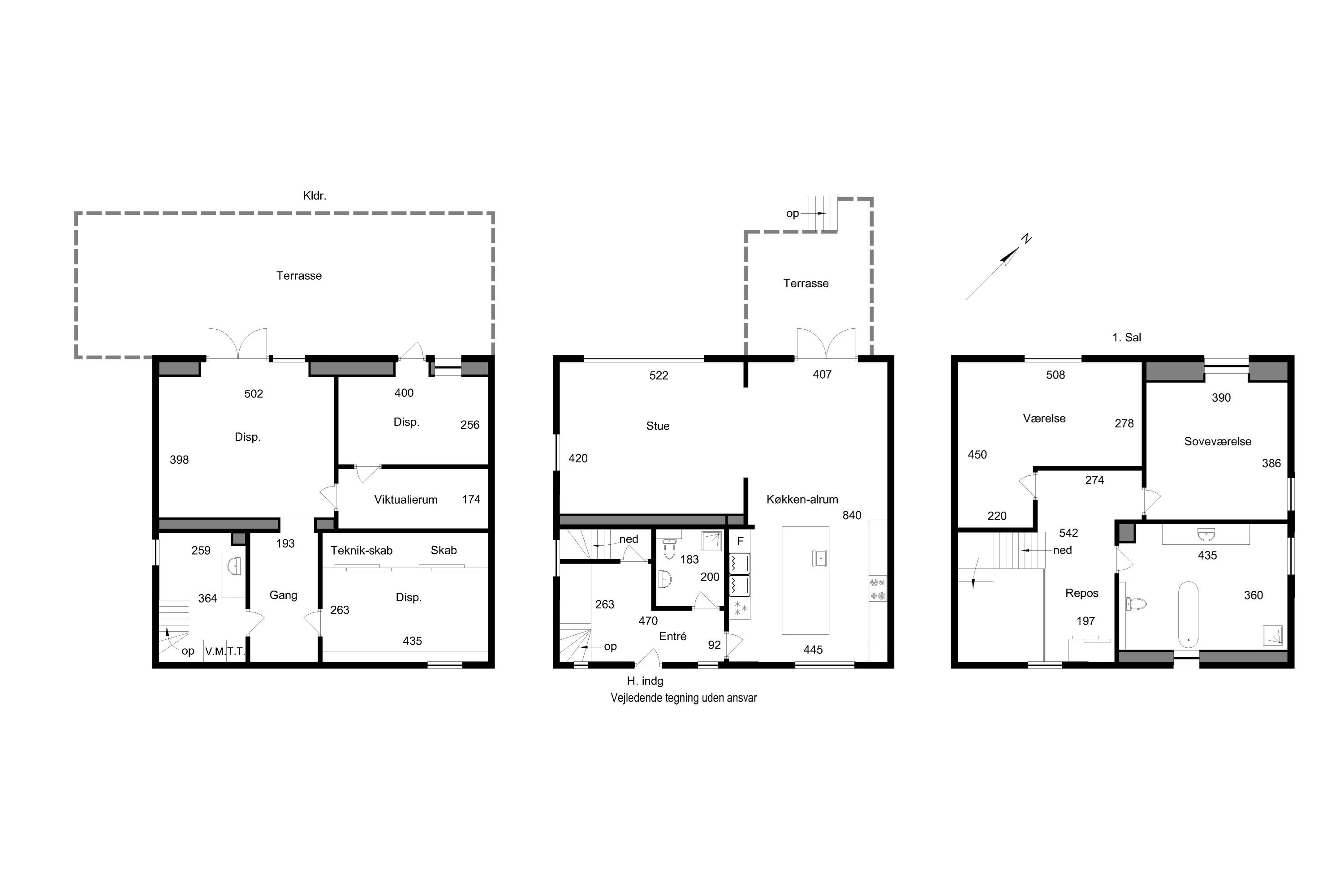 Plantegninger billede af Gl Strandvej 13, 5500 Middelfart