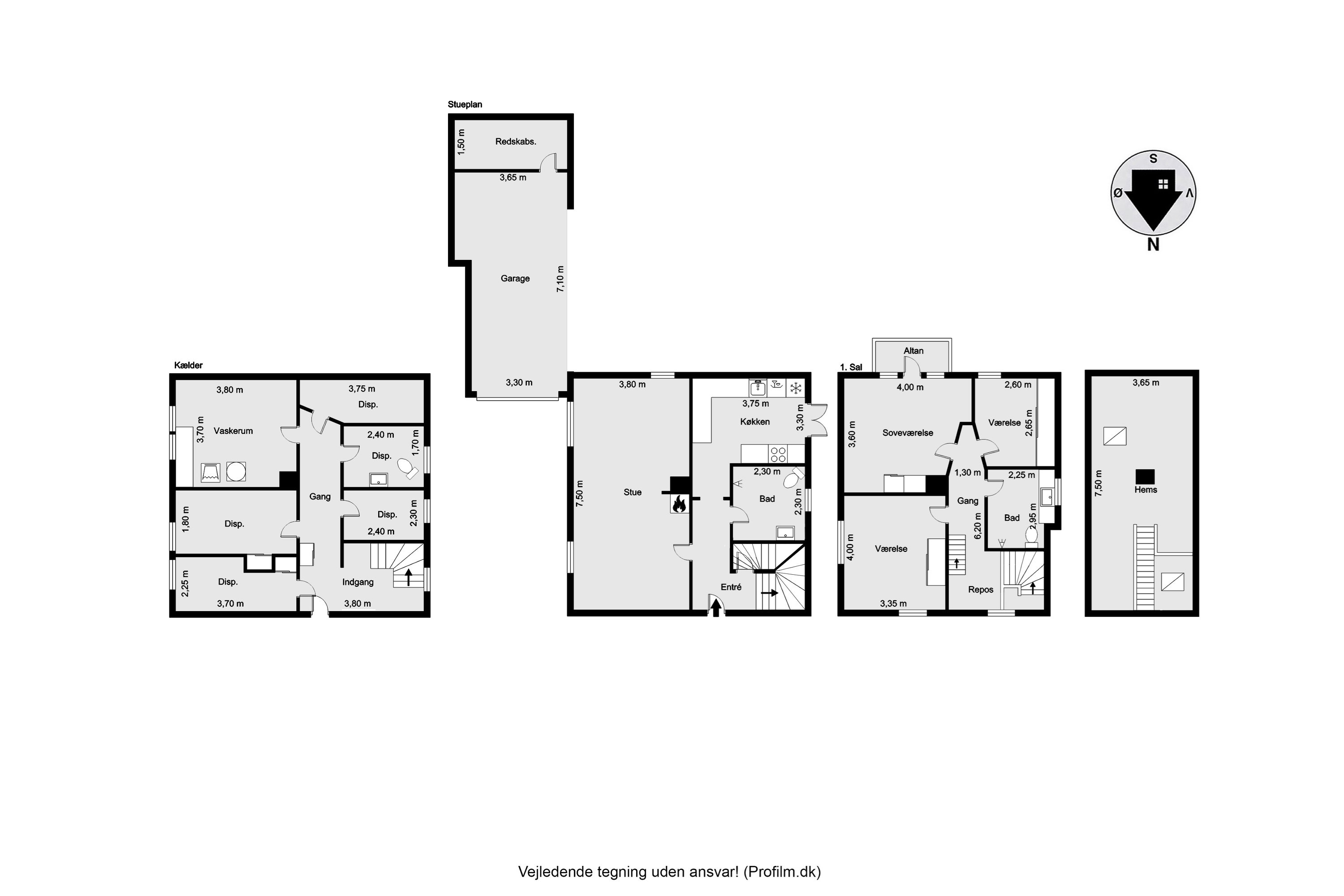 Plantegninger billede af Åglimt 12, 7500 Holstebro