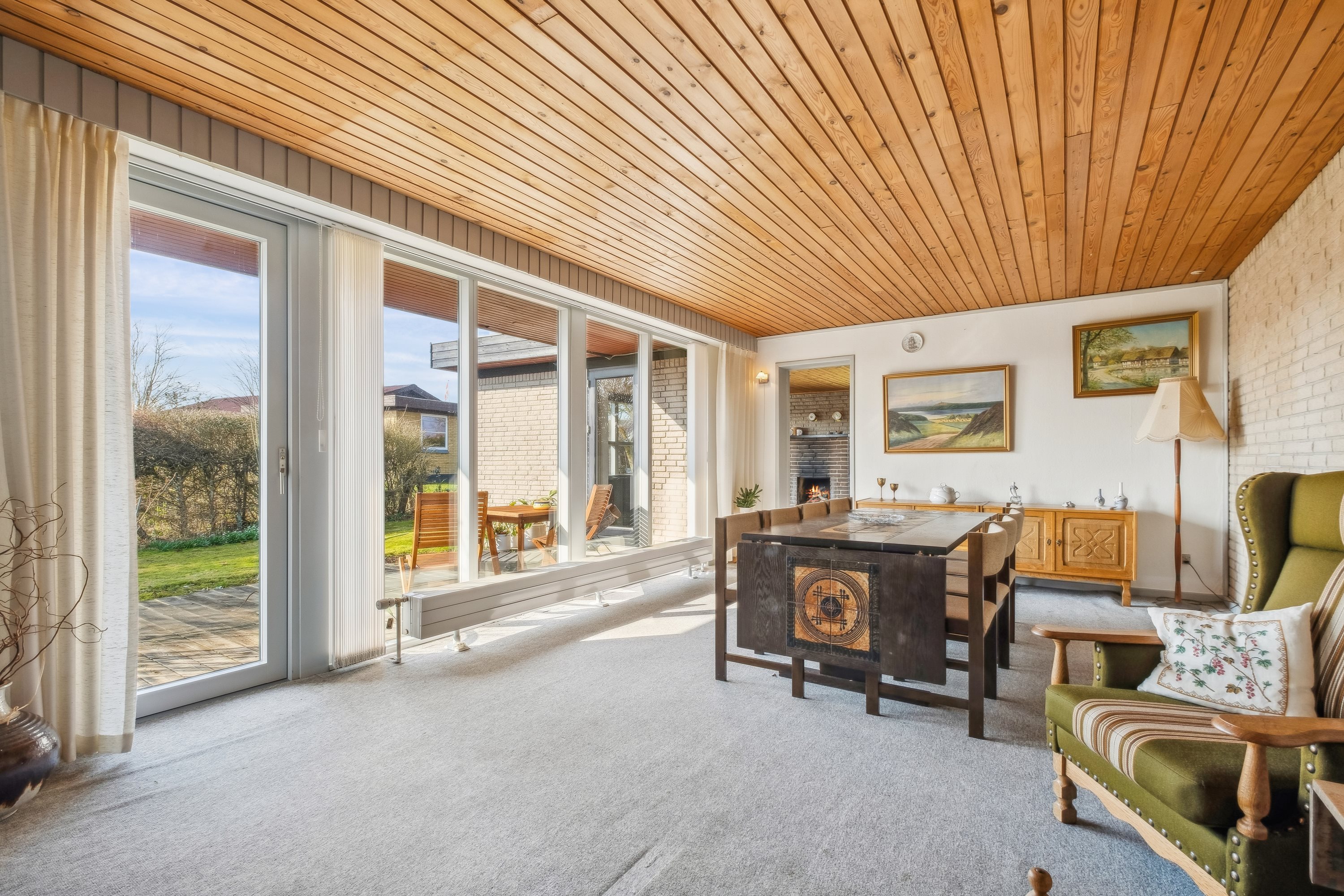 Fremhævet stue billede i fuldskærmstilstand. Billede af Vestervænget 14, Tvingstrup, 8700 Horsens