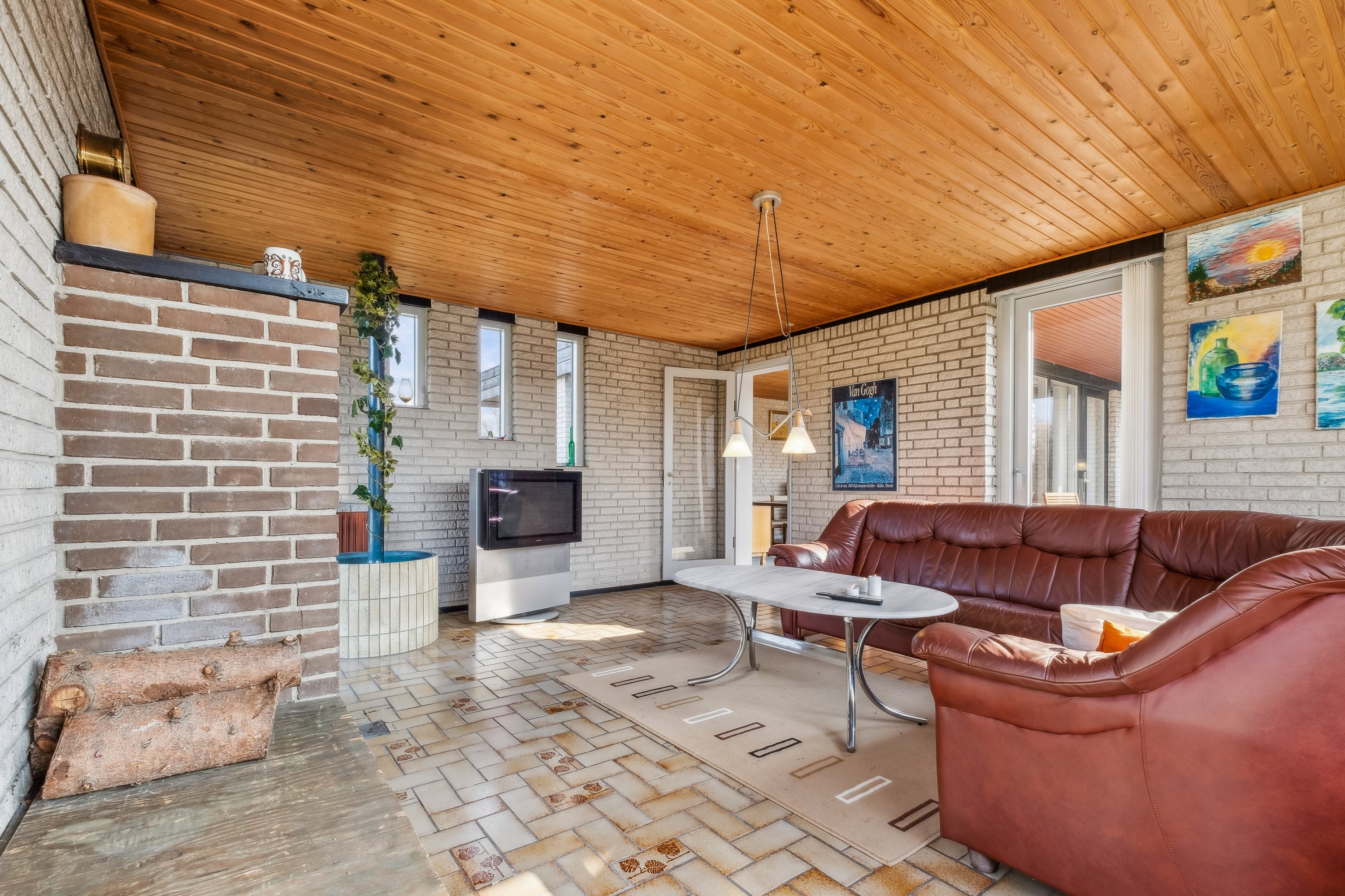 Fremhævet stue billede i fuldskærmstilstand. Billede af Vestervænget 14, Tvingstrup, 8700 Horsens