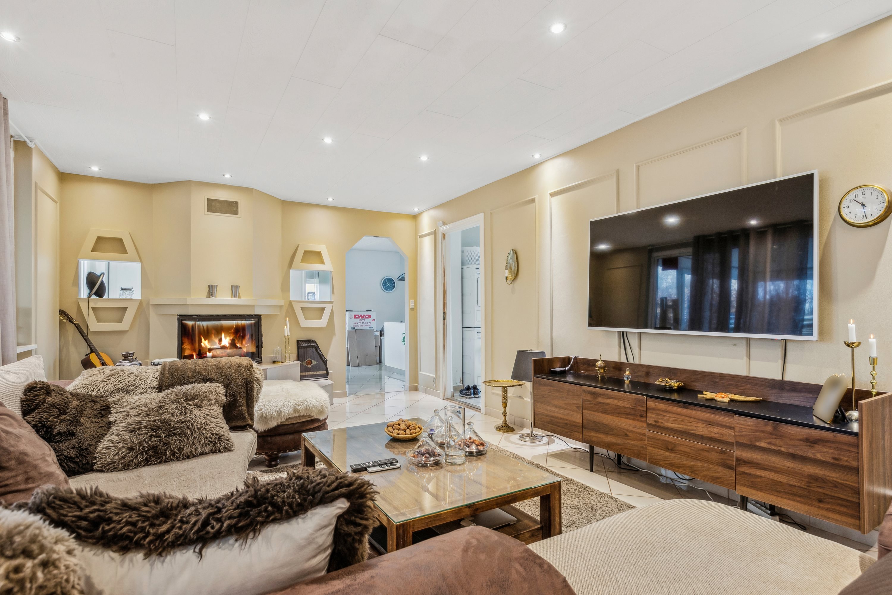 Fremhævet stue billede i fuldskærmstilstand. Billede af Skippervænget 5E, 2791 Dragør