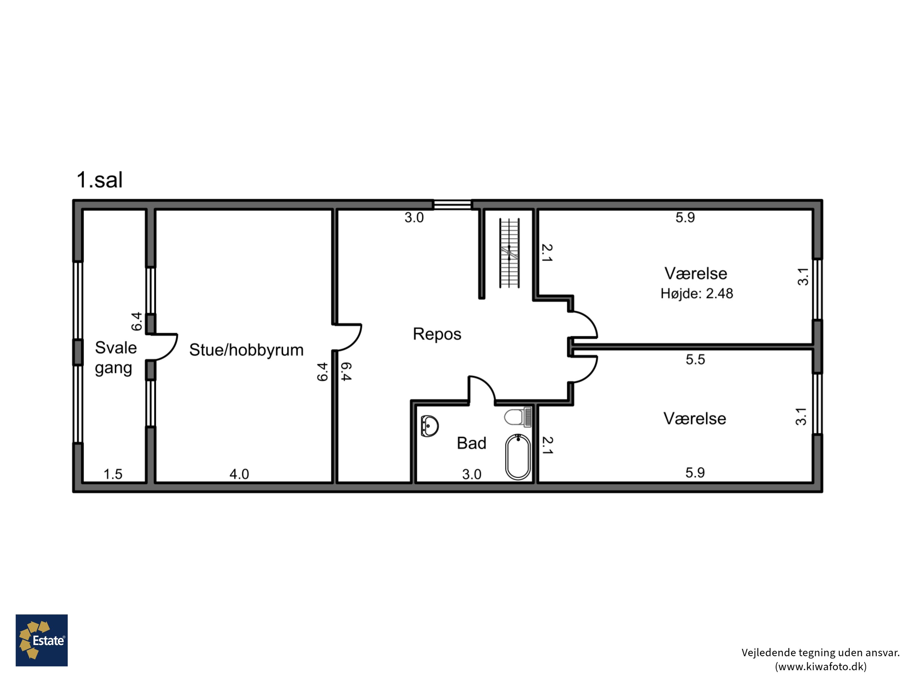 Plantegninger billede af Nylandsvej 27, 4913 Horslunde