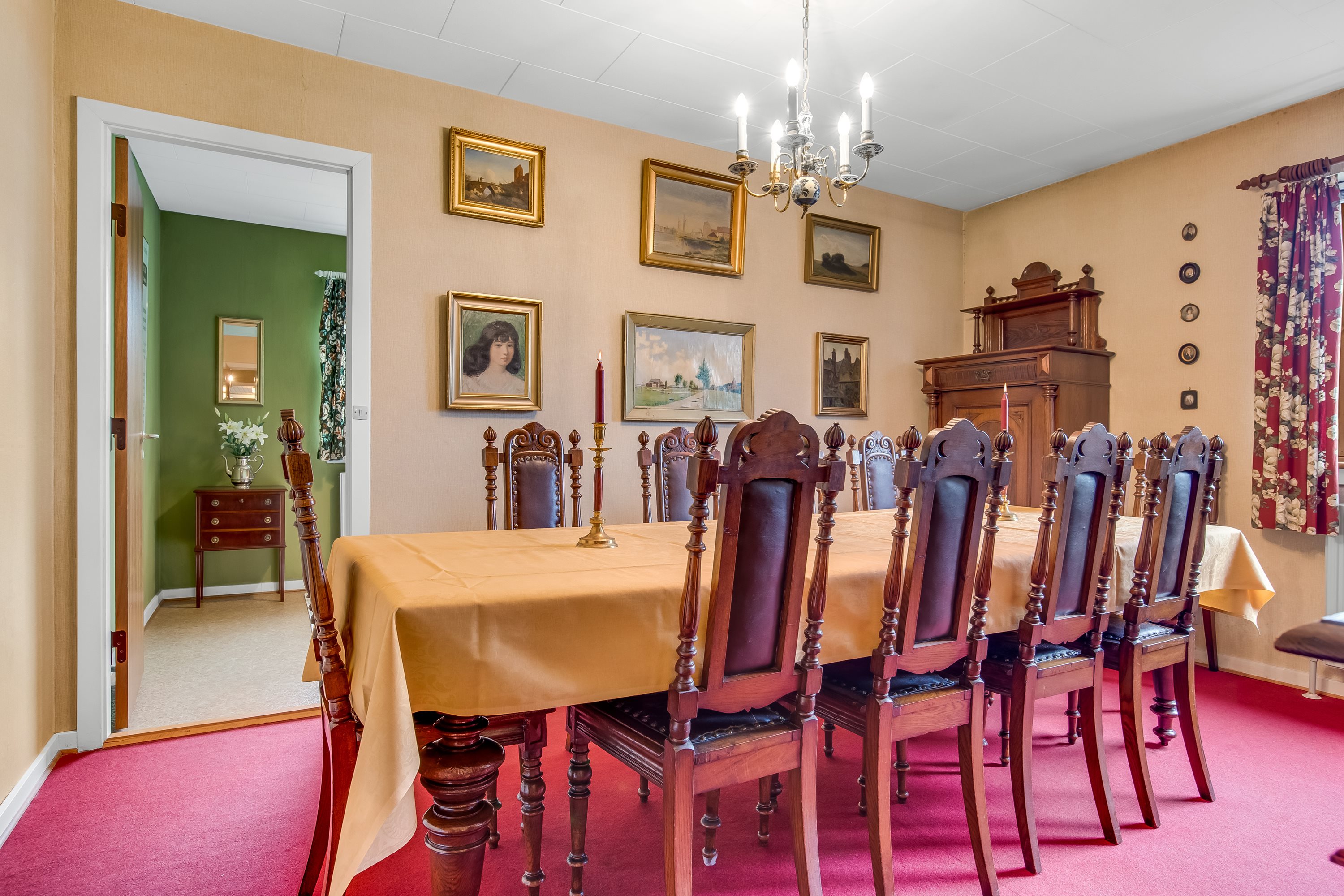 Fremhævet spisestue billede i fuldskærmstilstand. Billede af Kongehøjen 23, Hornshøj, 7500 Holstebro