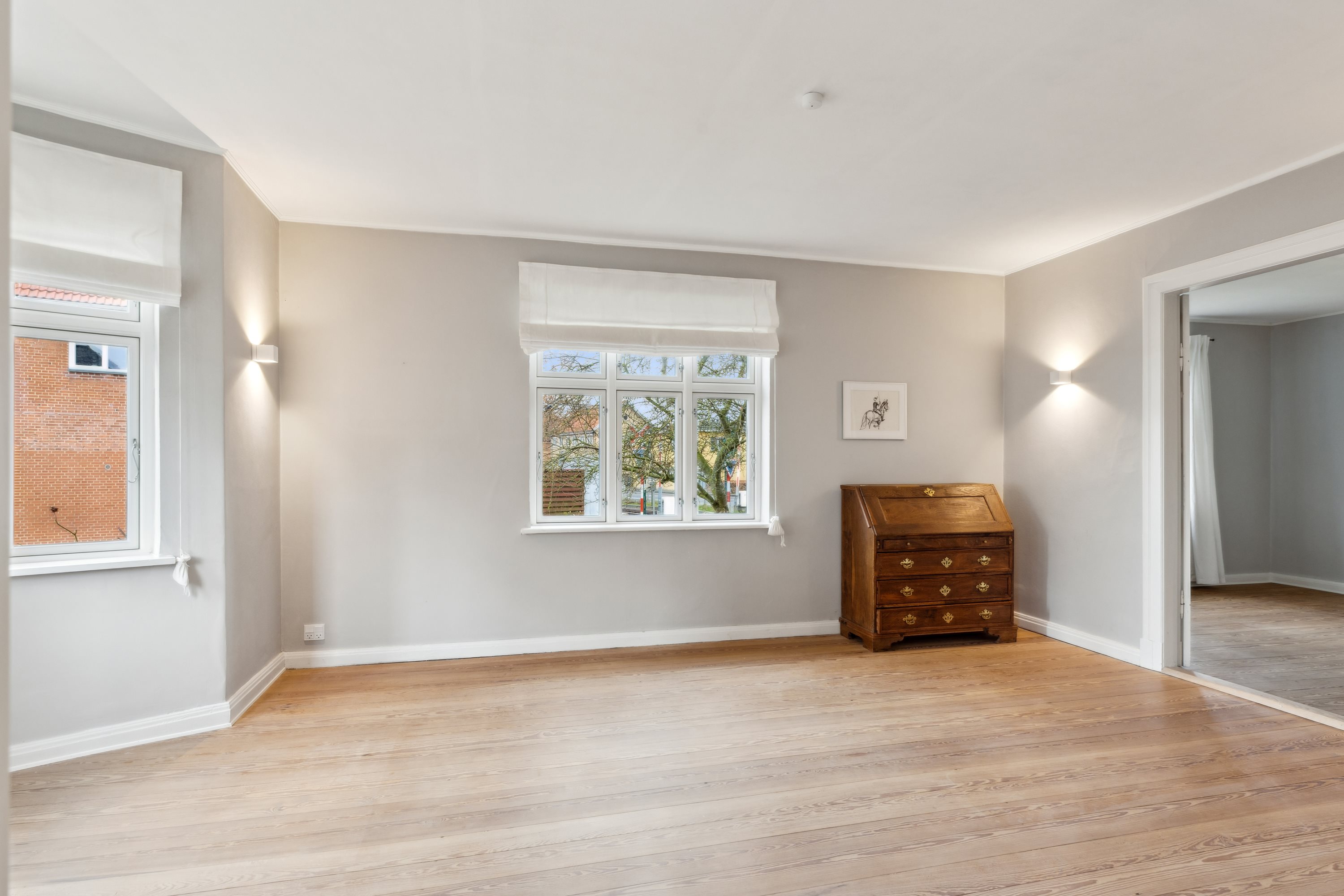 Fremhævet stue billede i fuldskærmstilstand. Billede af Toldbodgade 1, 6300 Gråsten