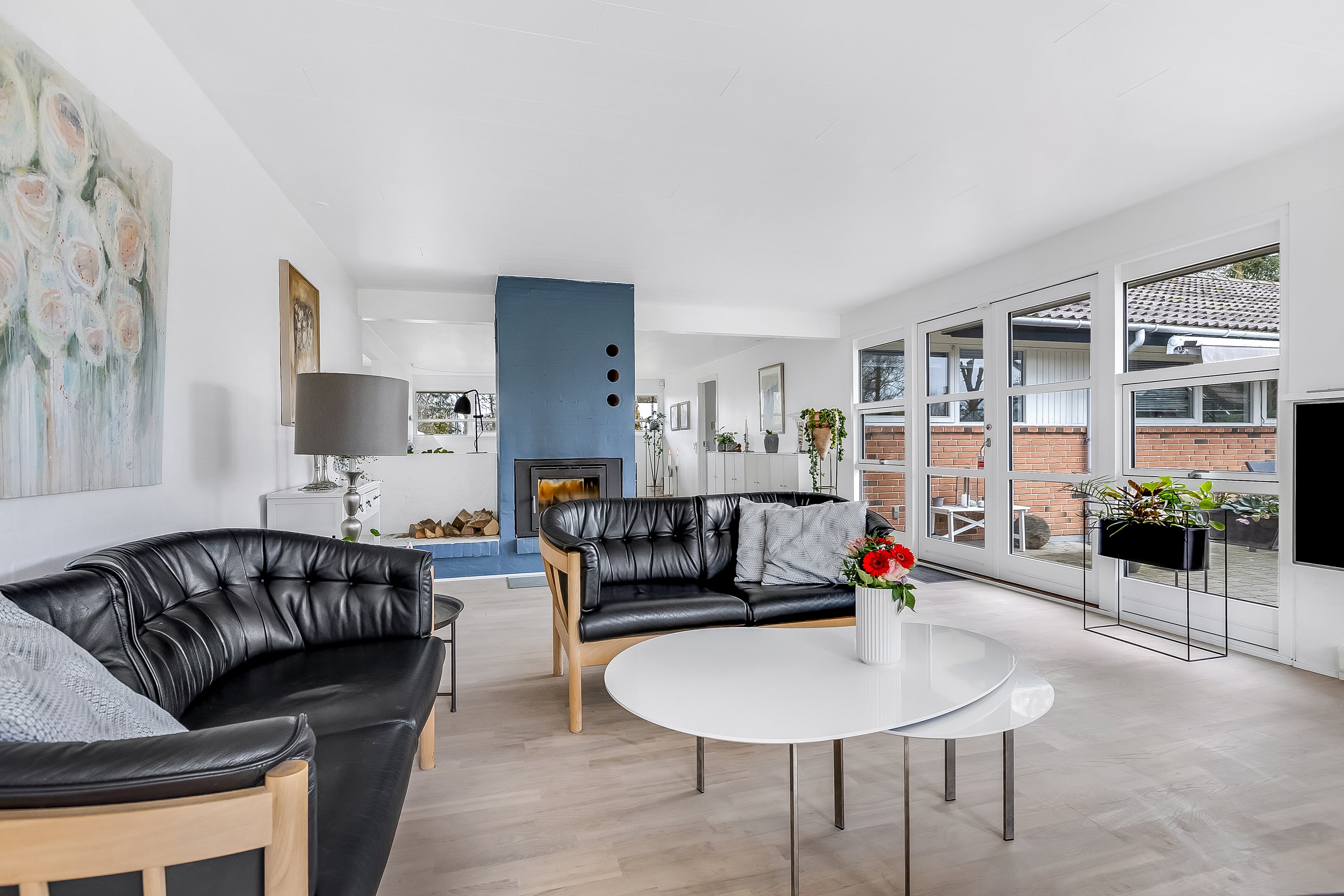 Fremhævet stue billede i fuldskærmstilstand. Billede af Herthalund 19, 4200 Slagelse