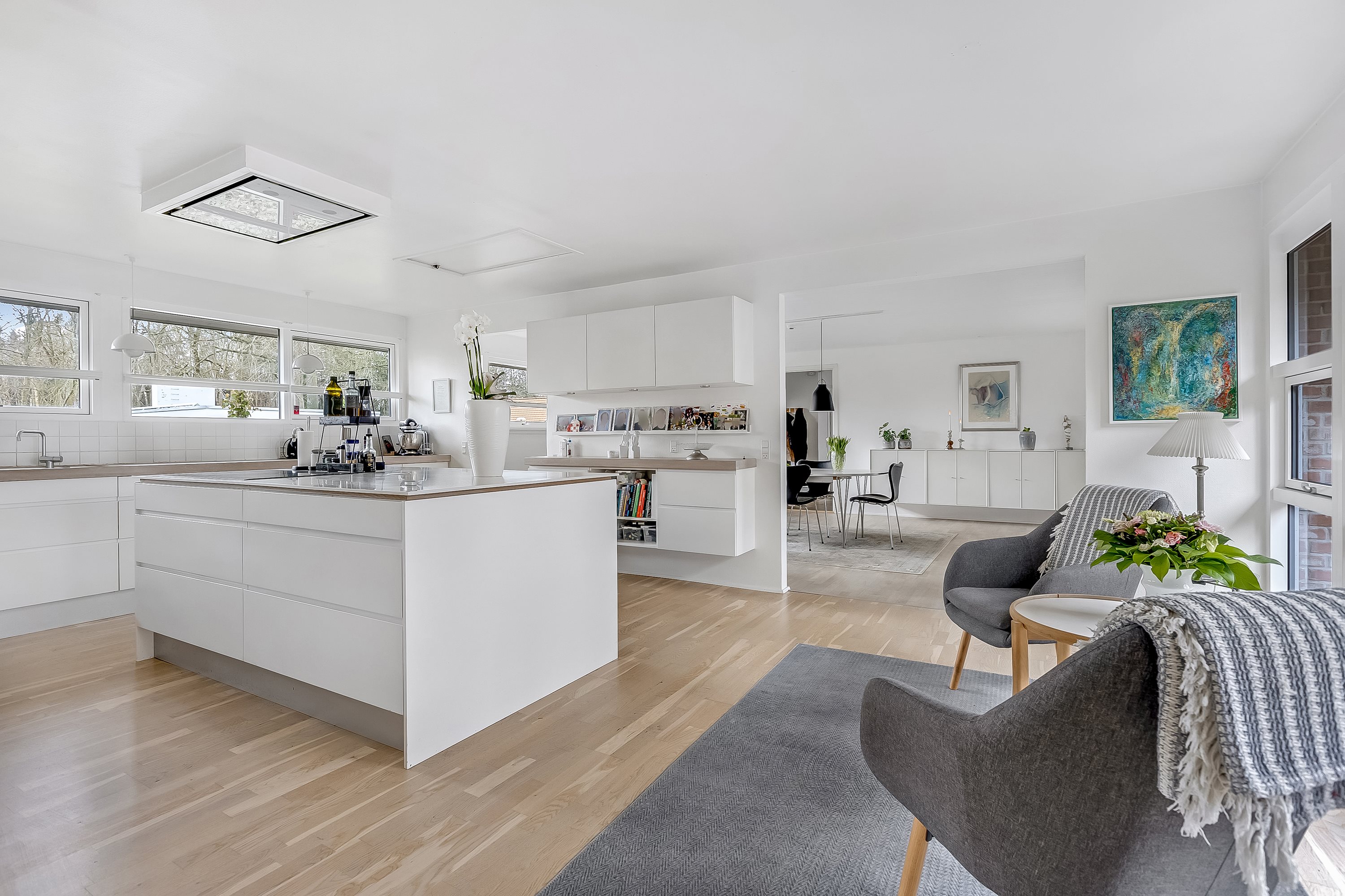 Fremhævet køkken billede i fuldskærmstilstand. Billede af Herthalund 19, 4200 Slagelse