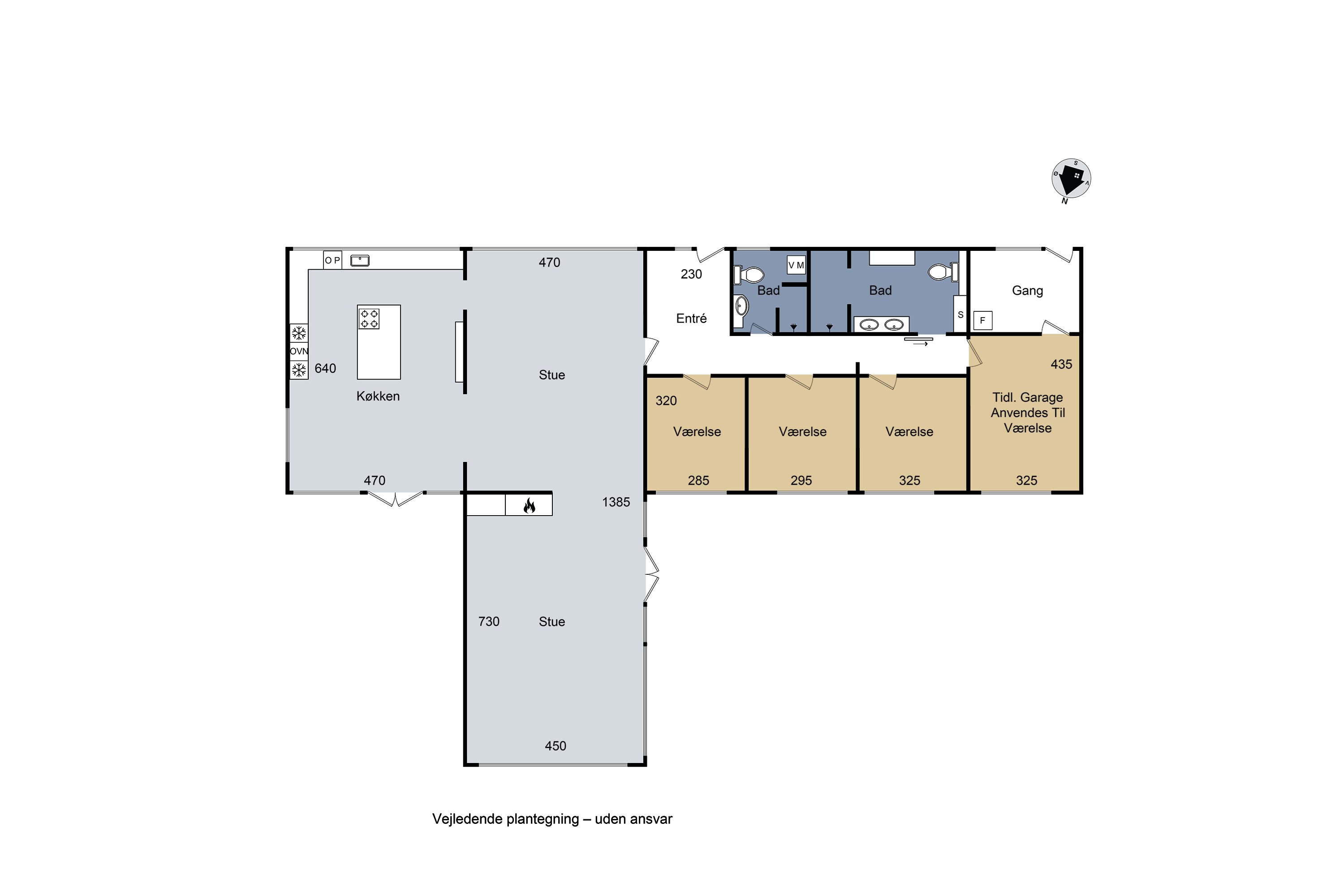 Plantegninger billede af Herthalund 19, 4200 Slagelse